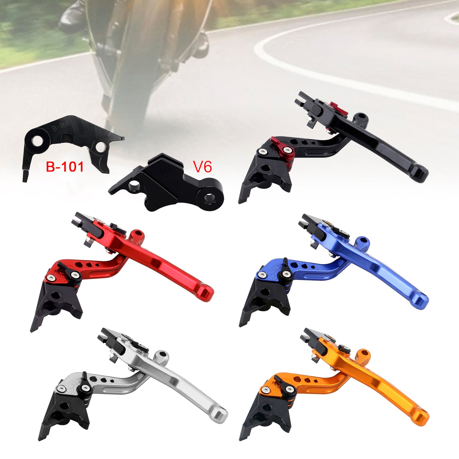 NEW Short Clutch Brake Lever fit for YAMAHA XSR900 XSR900GP MT-09 MT-09SP 24-25