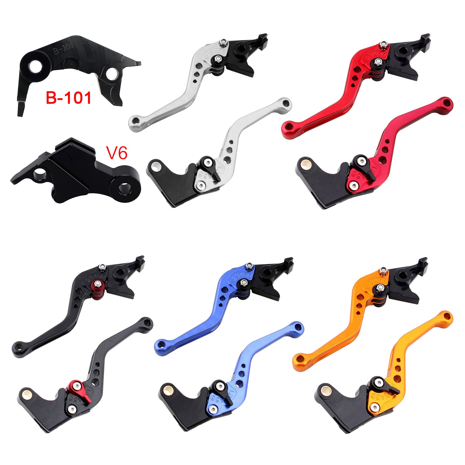 NEW Short Clutch Brake Lever fit for YAMAHA XSR900 XSR900GP MT-09 MT-09SP 24-25