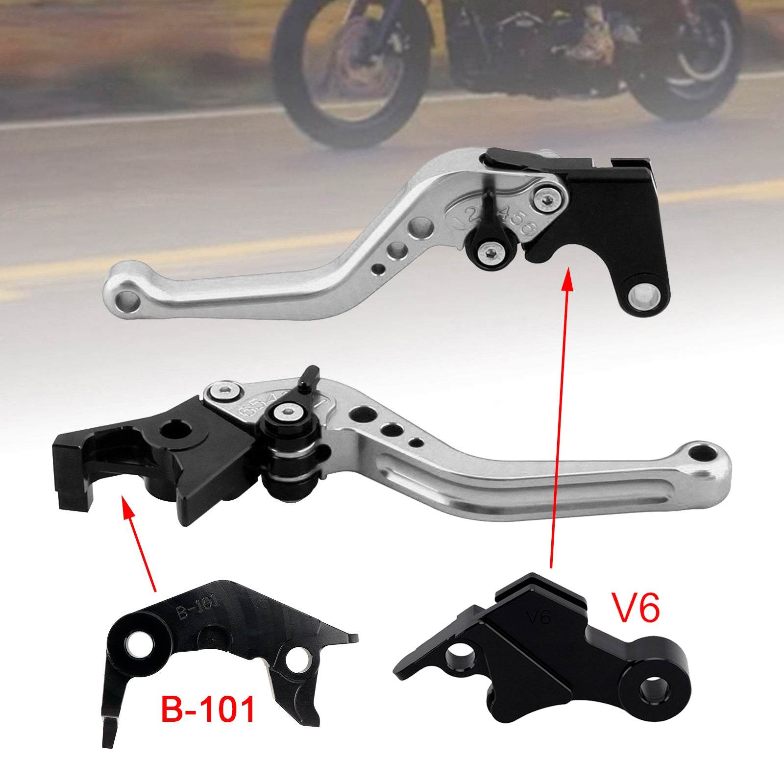 NEW Short Clutch Brake Lever fit for YAMAHA XSR900 XSR900GP MT-09 MT-09SP 24-25