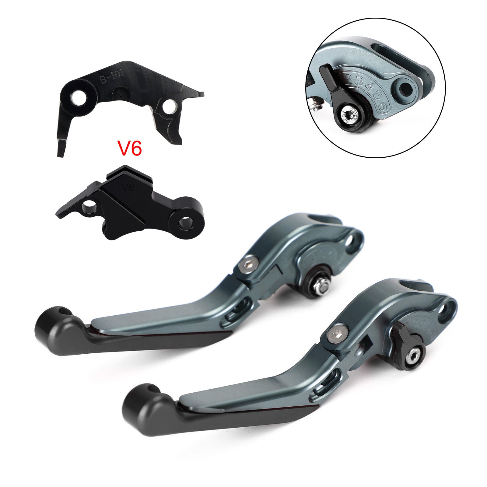 Adjustable Clutch Brake Lever fit for YAMAHA XSR900 XSR900GP MT-09 2024-2025