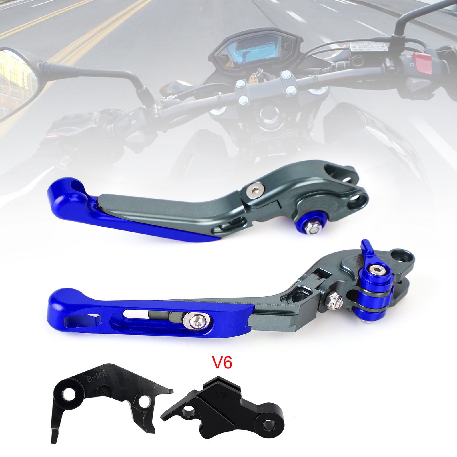 Adjustable Clutch Brake Lever fit for YAMAHA XSR900 XSR900GP MT-09 2024-2025