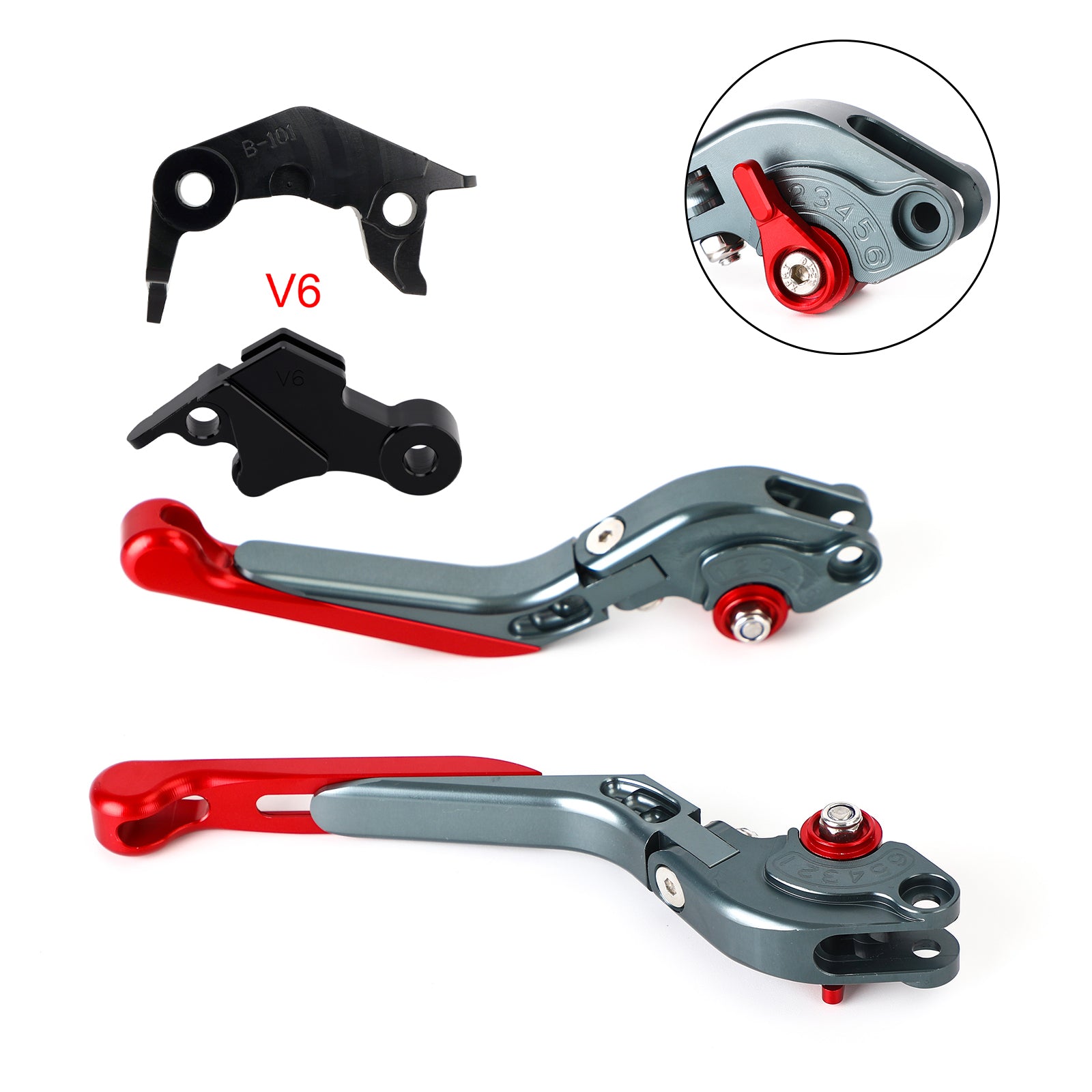 Adjustable Clutch Brake Lever fit for YAMAHA XSR900 XSR900GP MT-09 2024-2025
