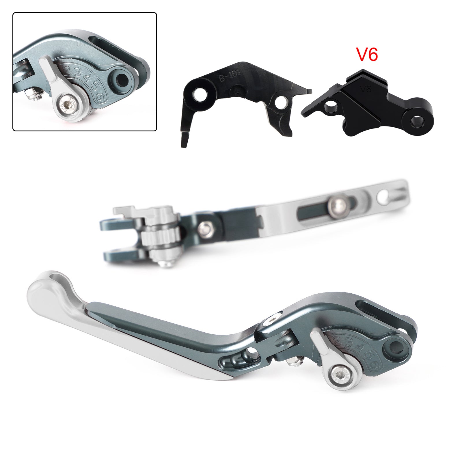 Adjustable Clutch Brake Lever fit for YAMAHA XSR900 XSR900GP MT-09 2024-2025