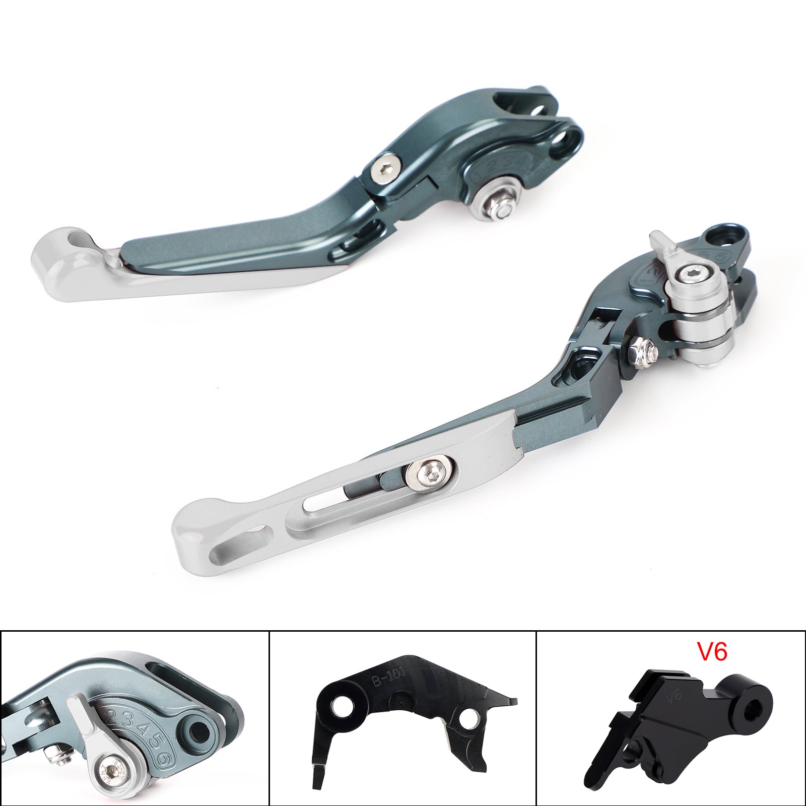 Adjustable Clutch Brake Lever fit for YAMAHA XSR900 XSR900GP MT-09 2024-2025
