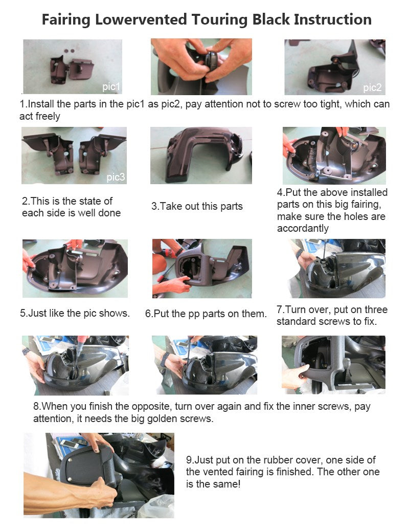 1983-2013 Harley Road Street Electra Glide + Fairings Glove Box