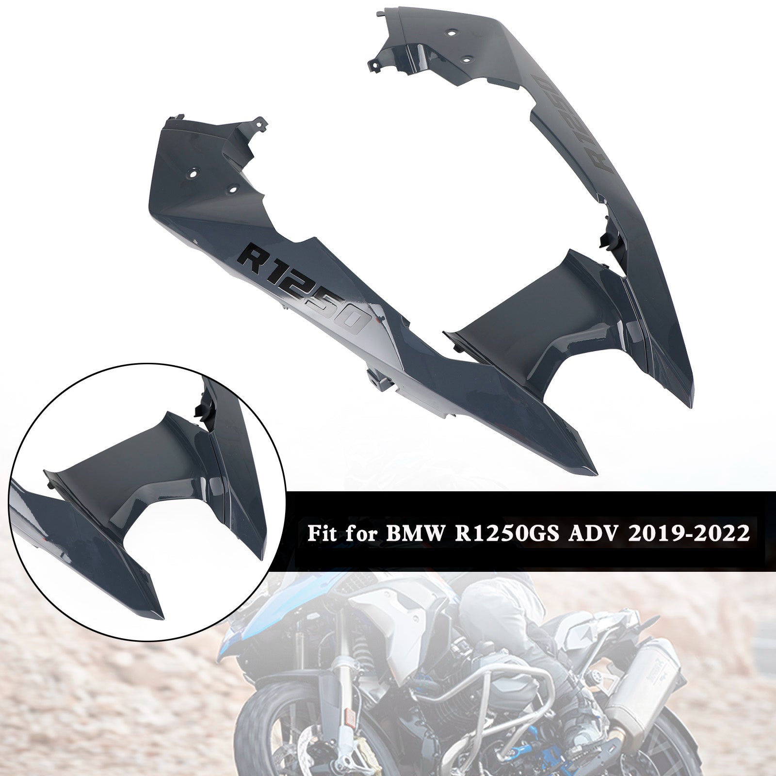 BMW R1250GS/ADV 2019-2022 voorneuskuip snavel spatbordafdekking