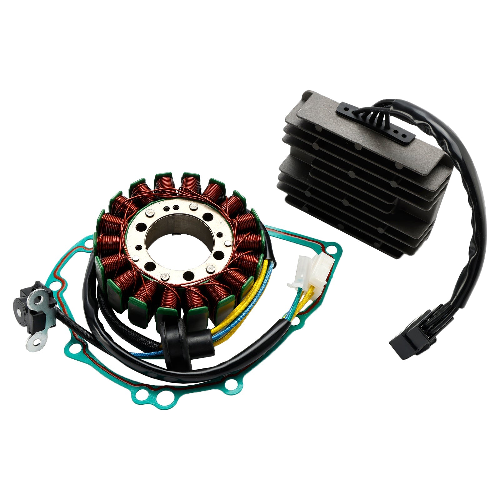 1999-2007 Suzuki GSX1300RZ GSX1300 Hayabusa 1300 Magneto Stator+Regulator Likriktare+Gasket 32101-24F00 32800-33E10