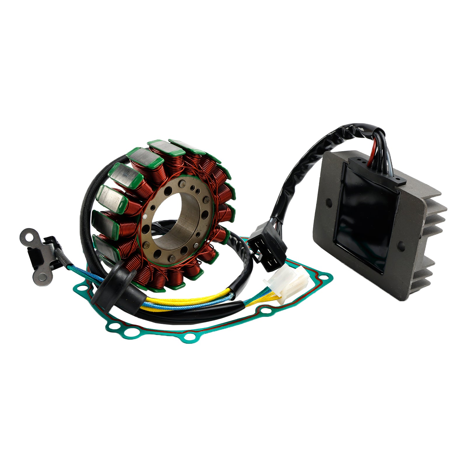 Magneto Stator+Regulator Rectifier+Gasket Fit for Suzuki Hayabusa GSX1300R 99-07 Generic
