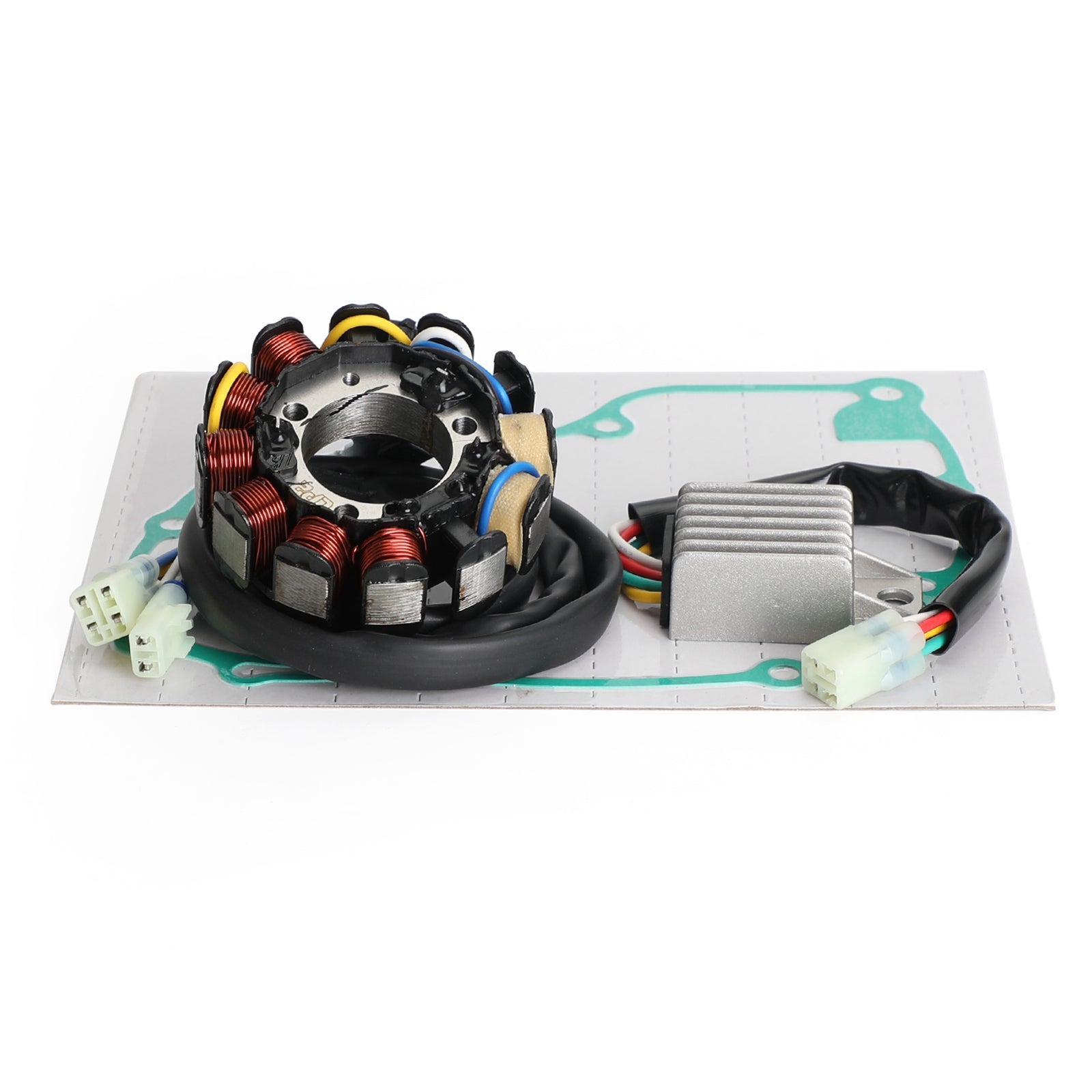 Magneto Stator+Voltage Gelijkrichter+Pakking Voor Honda CRF 450 X CRF450X 2005-2018 Generiek