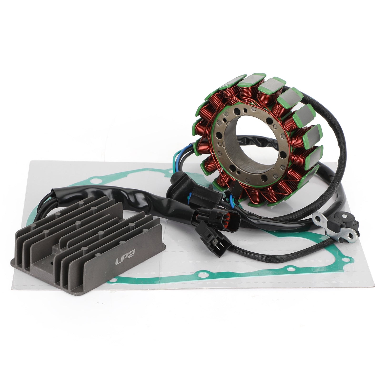 2001-2004 Suzuki VL800 Intruder Volusia Magneto STATOR+spännings likriktare+packning