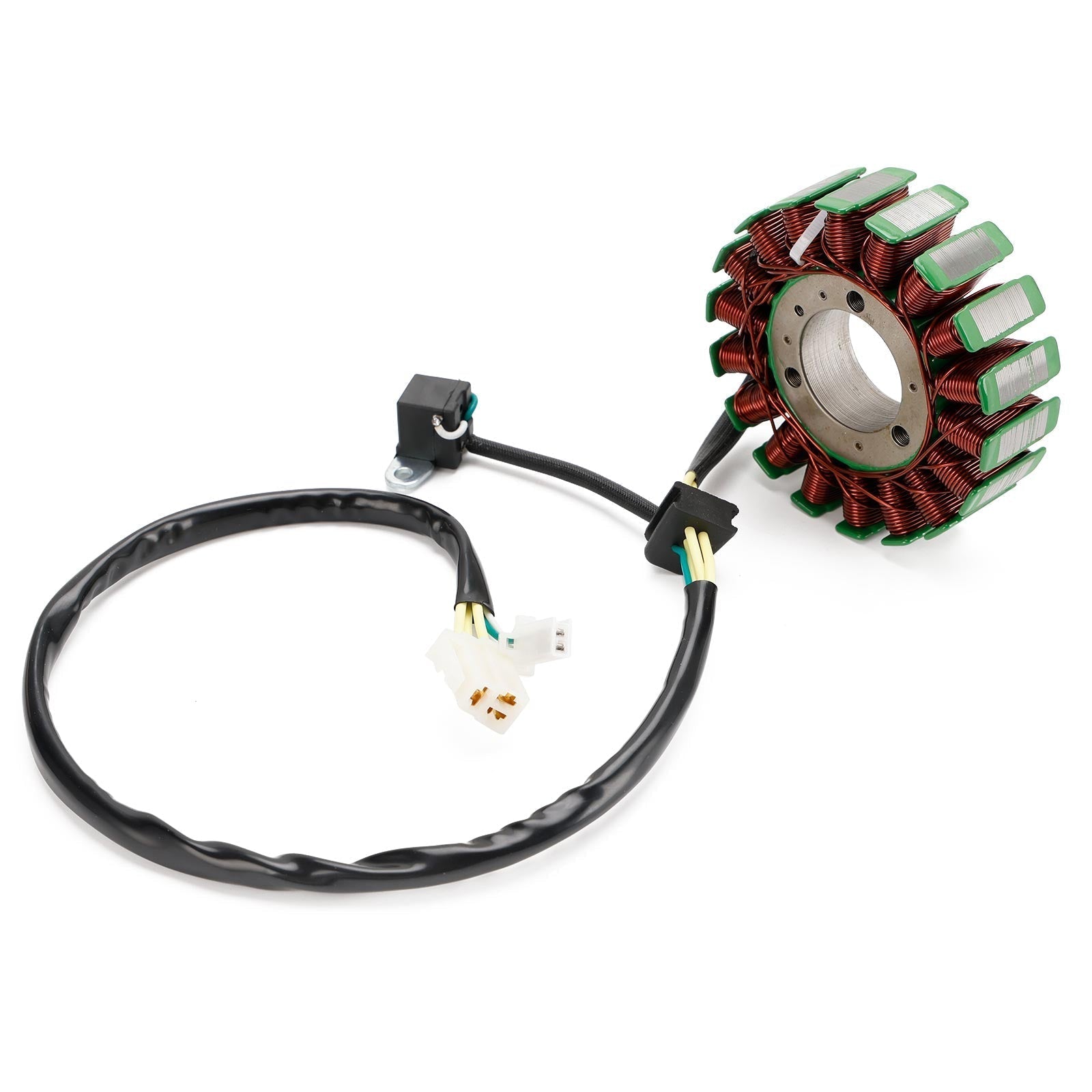2007-2010 Suzuki DL650 ABS V-Strom (Modelo K7) Magneto Boble Stator + Regulador de tensão + Junta Assy 32101-17G00