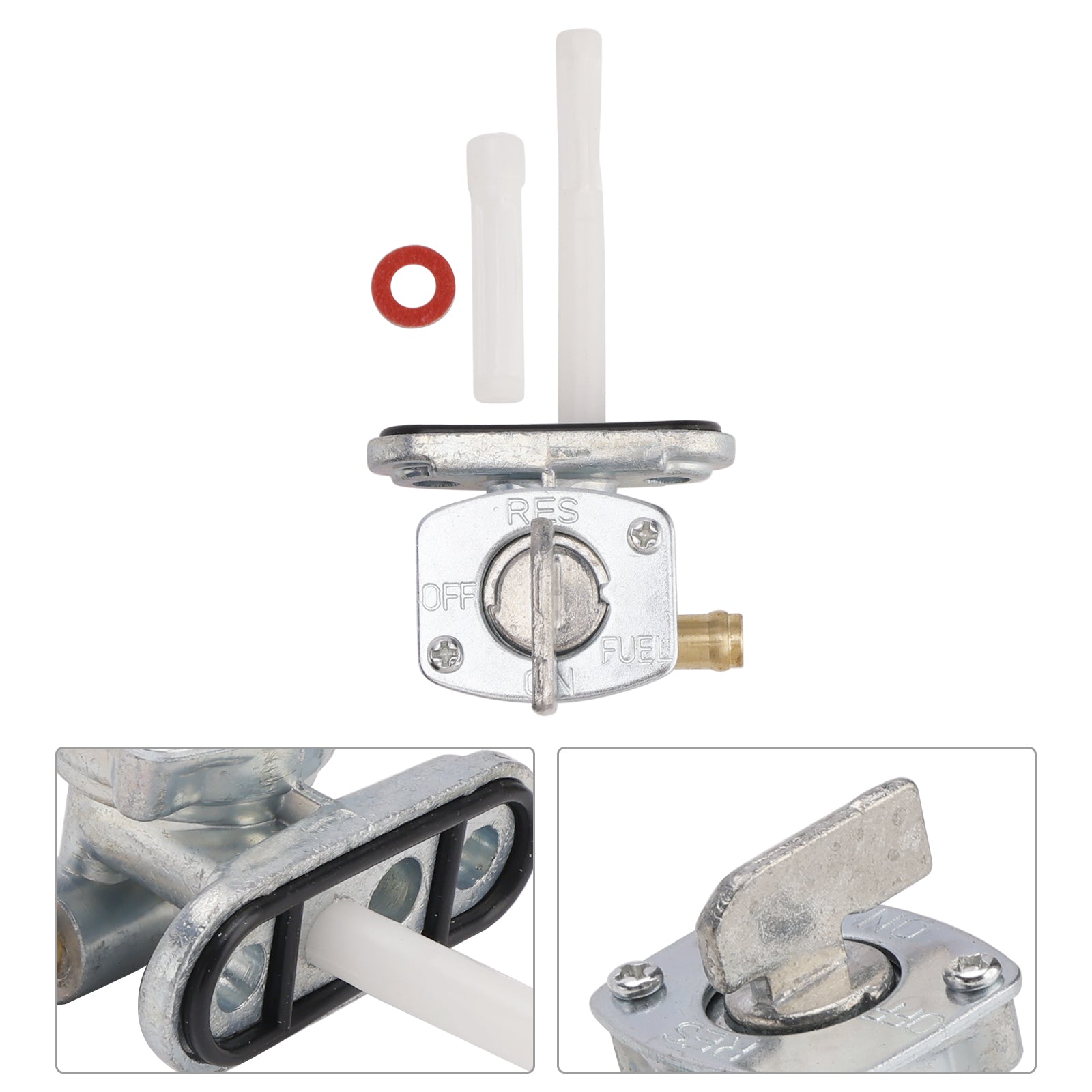 Gas Tank Fuel Cock Valve Petcock fit for Yamaha YZF R1 XJ900 YZ80 4KM-24500-00