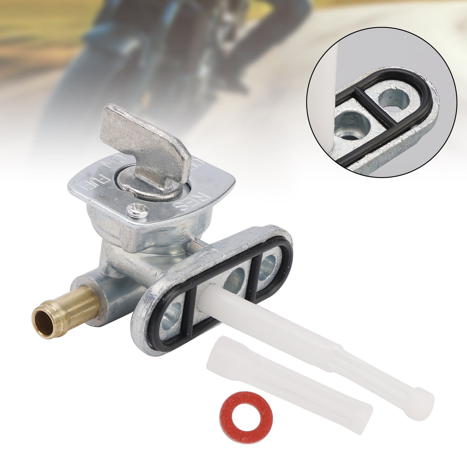 Gas Tank Fuel Cock Valve Petcock fit for Yamaha YZF R1 XJ900 YZ80 4KM-24500-00