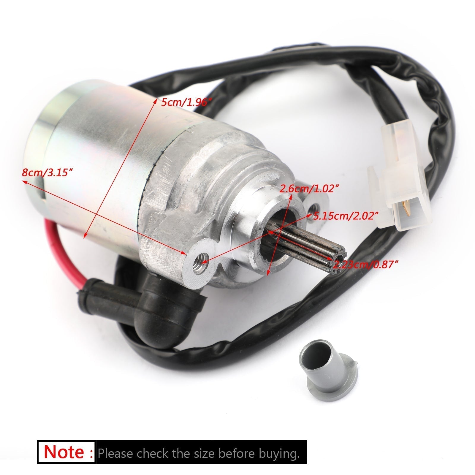 2015-2016 Yamaha MT125 MT-125 Startmotor 5d7-81890-00