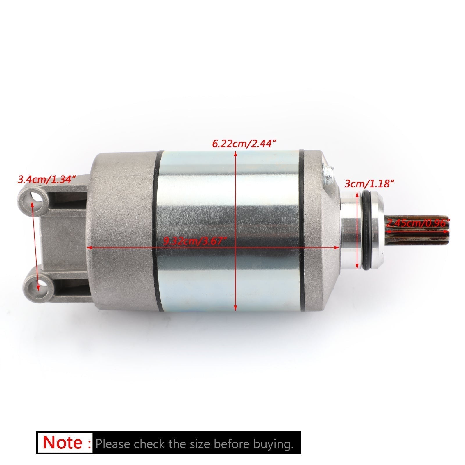 2001-2005 Suzuki GSX-R600 M/C 599cc STARTER Motor Engine Starting 9-Spline 31100-35F00