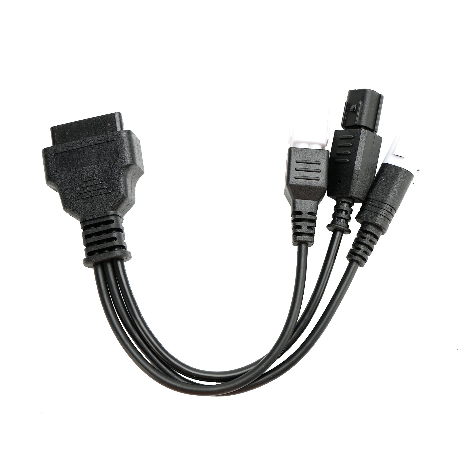 3-pins 4-pins 2in1 OBD2 diagnostische adapterconnector voor Yamaha-motorfiets