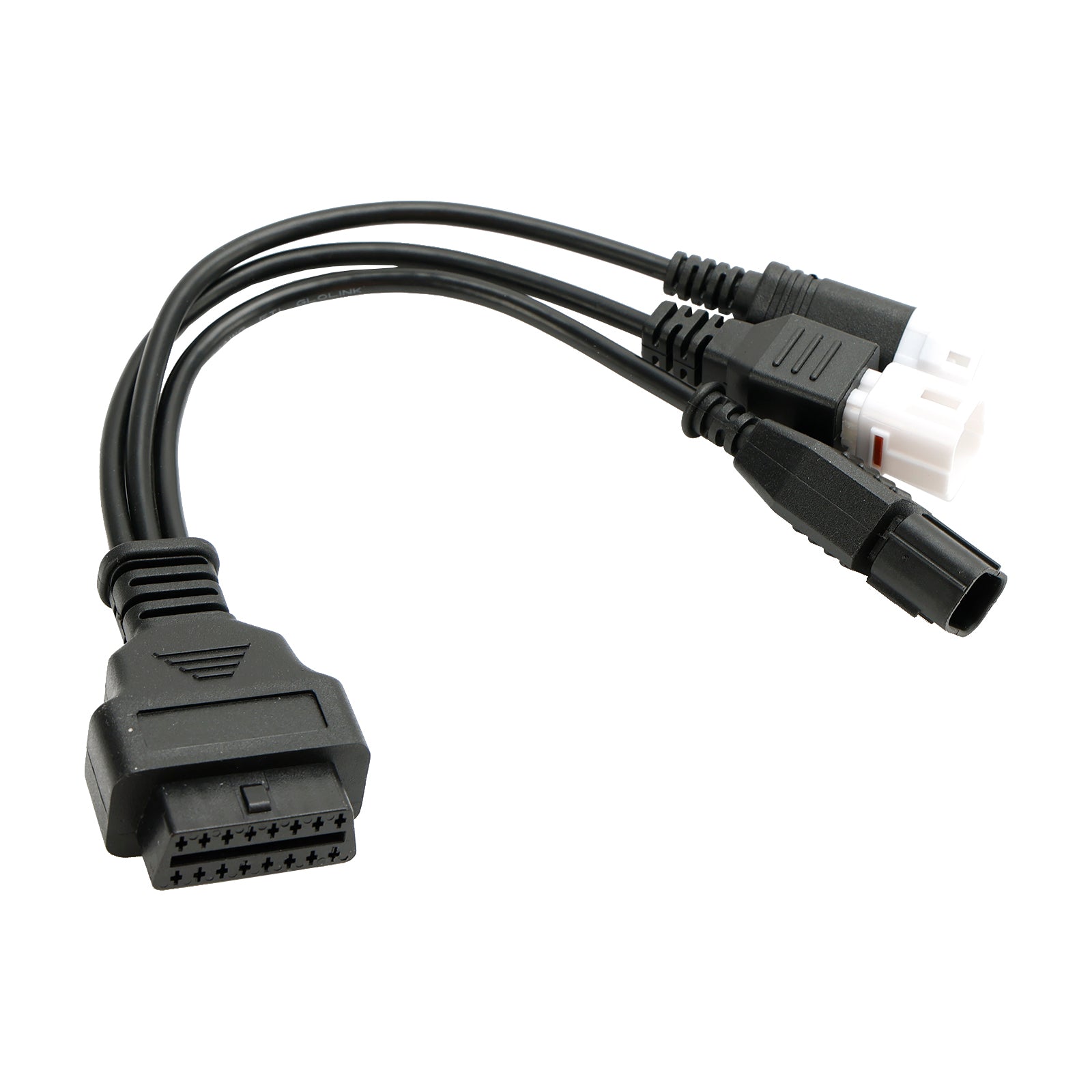 3-pins 4-pins 2in1 OBD2 diagnostische adapterconnector voor Yamaha-motorfiets