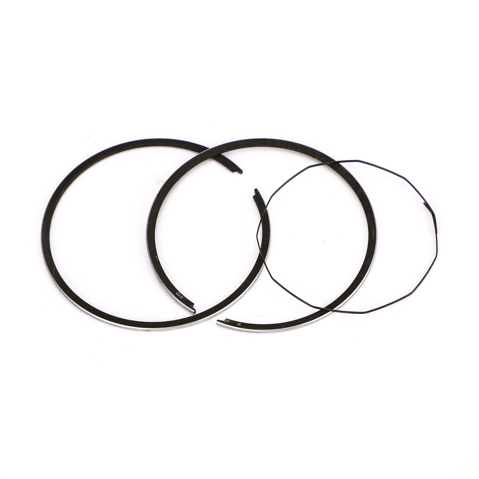 Kit piston & Jeu de segments compatible avec Suzuki AH AG 100 Address V100 91 - 00 STD (52,50 mm) 0,25 mm (52,75 mm) 0,50 mm (53 mm) Alésage générique