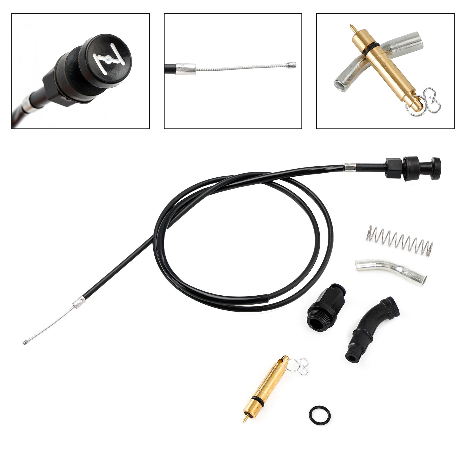 Karburátorový sýticí kábel piestov