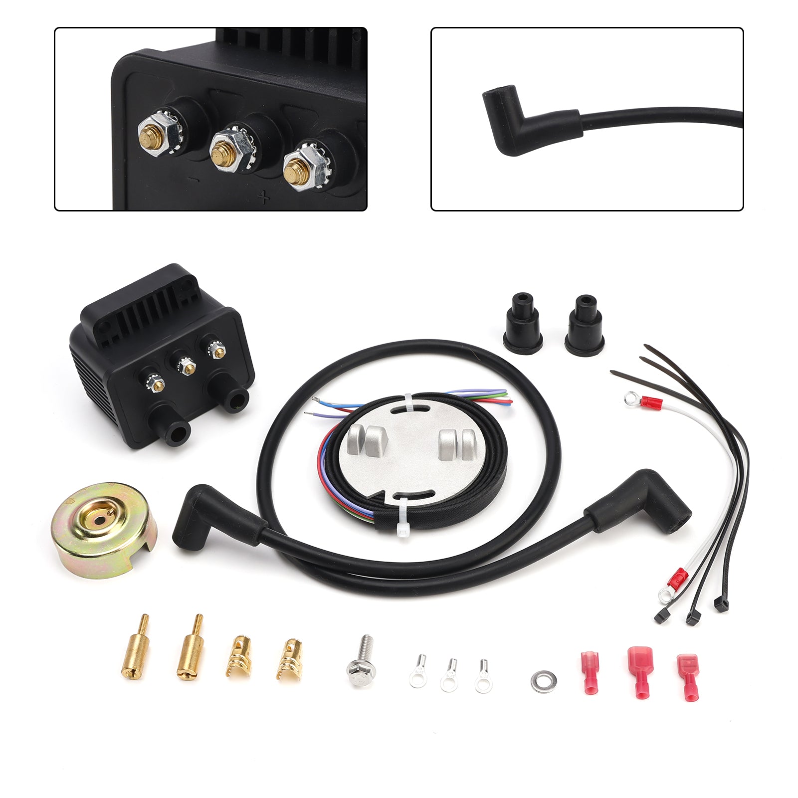 53-660 for Big Twin Models 1970-1999 Double Fire Electronic Ignition Kit