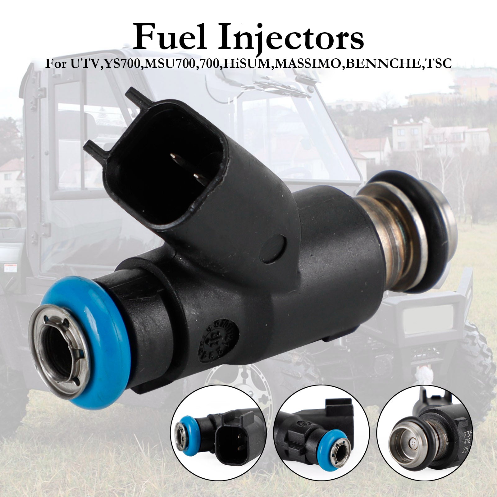 Inyector de combustible HiSun EFI 700 ATV UTV MASSIMO Qlink TSC YS MSU 25377439