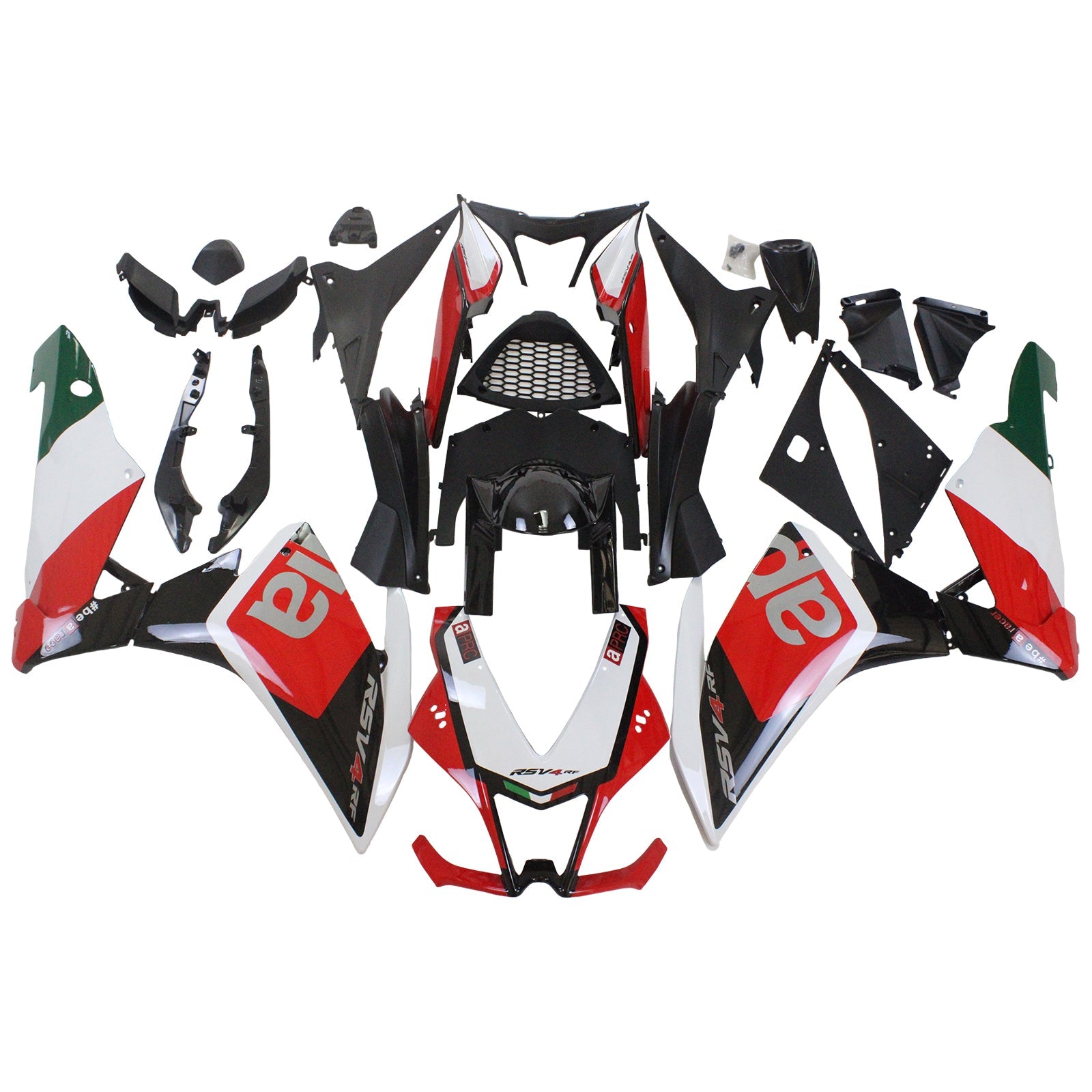 2009-2015 Aprilia RSV4 1000 Amotopart Injection Fairing Kit Bodywork Plastic Abs # 101
