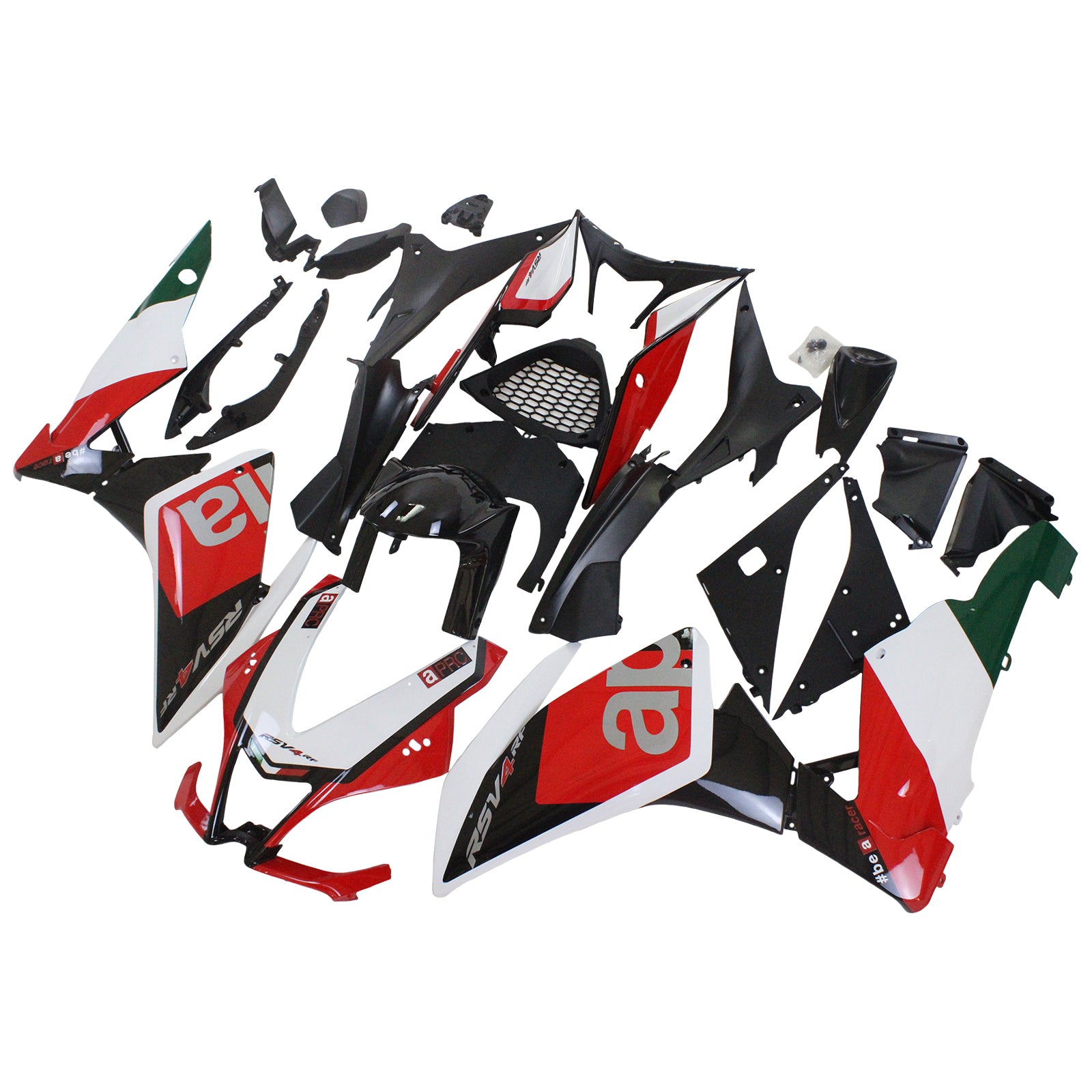 2009-2015 Aprilia RSV4 1000 Amotopart Injection Fairing Kit Bodywork Plastic Abs # 101