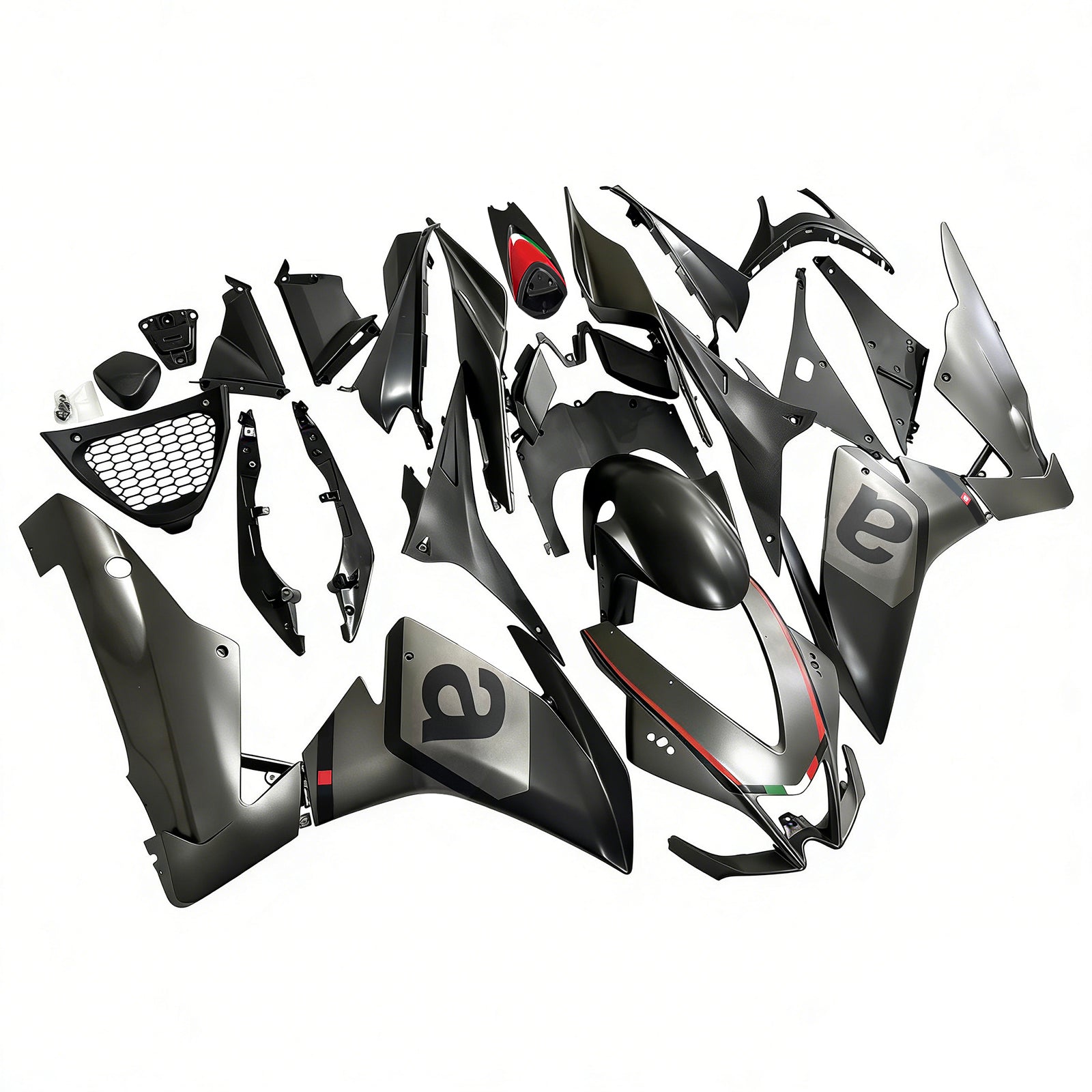 2009-2015 Aprilia RSV4 1000 Kit de carénage d'injection carrosserie plastique ABS