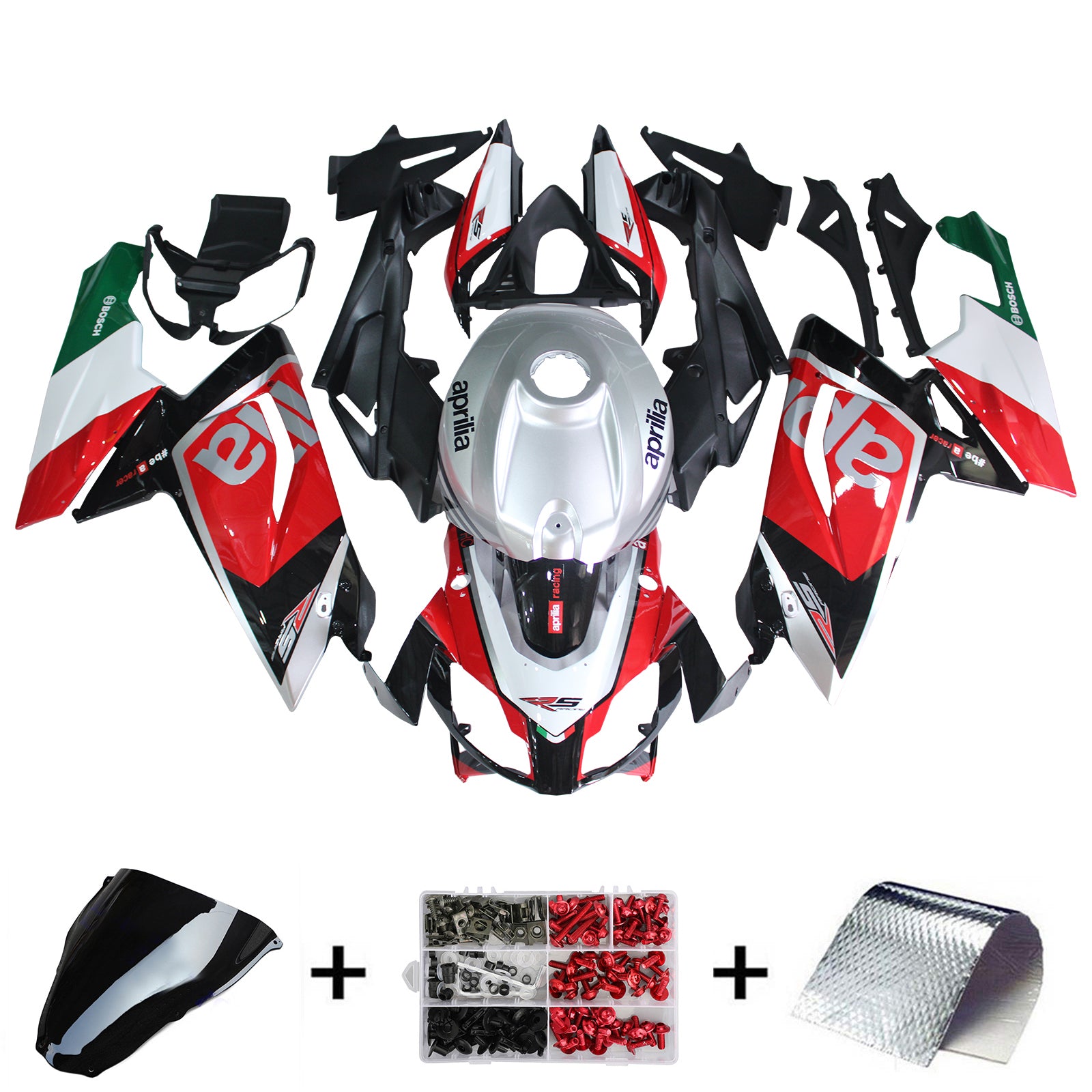 2006-2011 Aprilia RS125 Fairing Kit Bodywork ABS de plástico