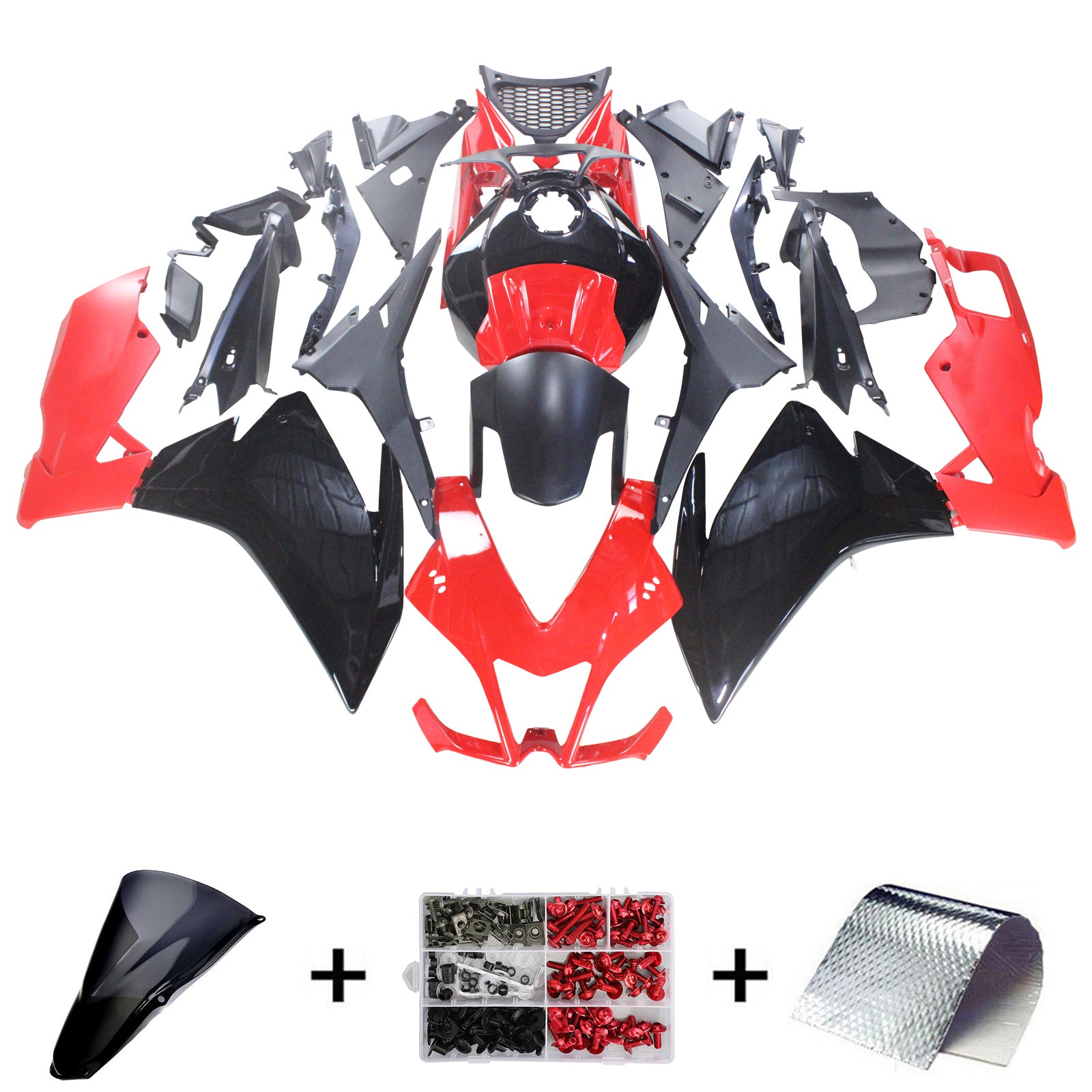 2012-2016 Aprilia RS4 125/50 Amotopart Injeksjon Fairing Kit Bodywork #103