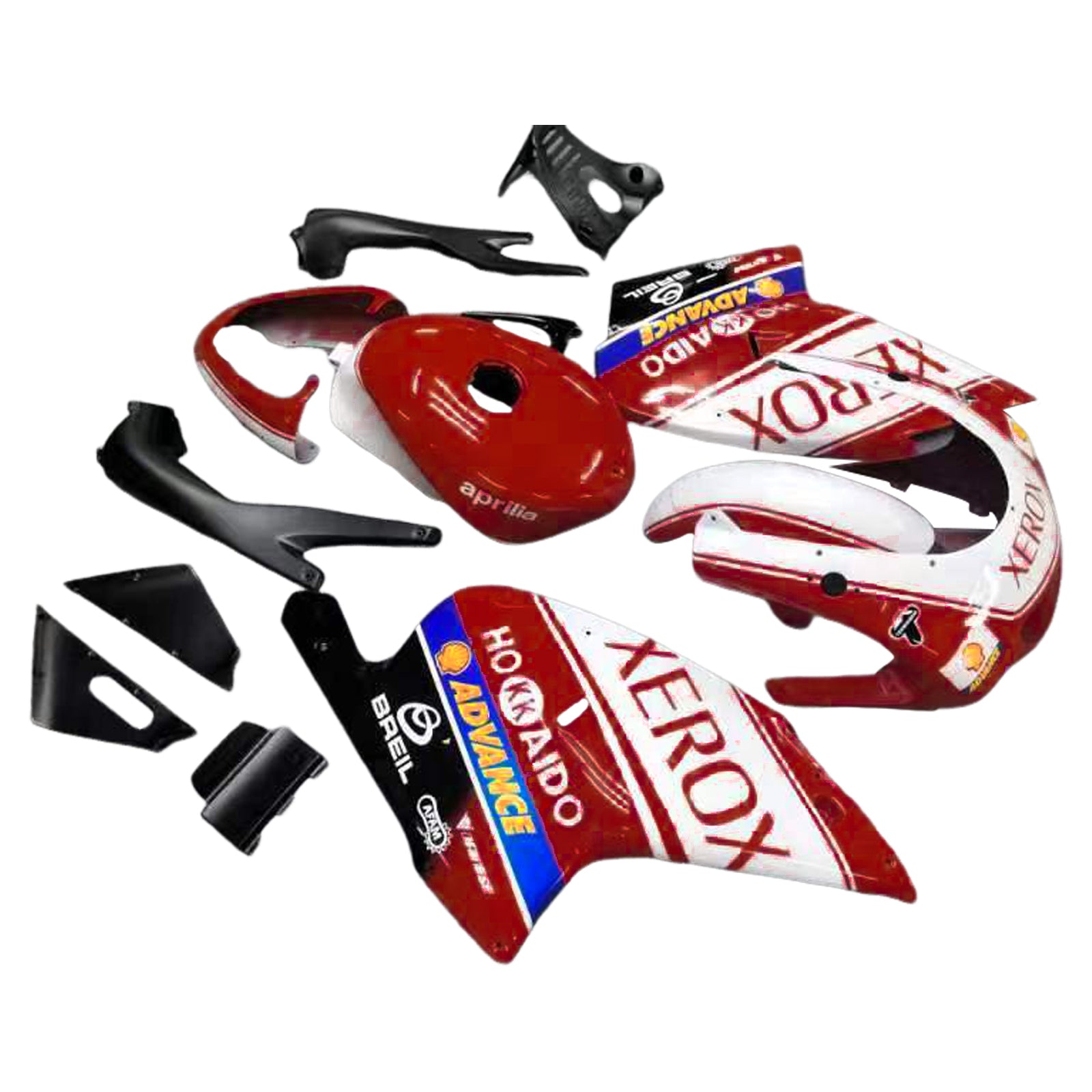 2000-2005 Aprilia RS125 Amotopart Injeksjon Fairing Kit Bodywork Plastic ABS #109