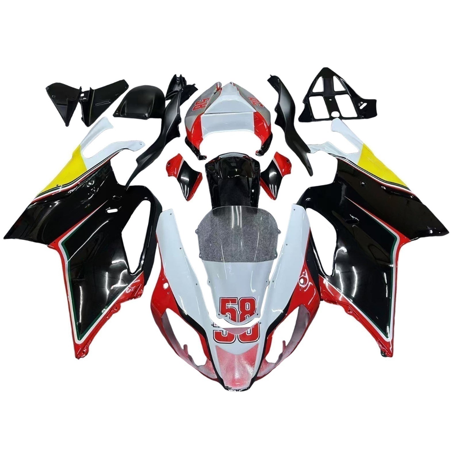 2003-2006 Aprilia RSV1000 kuipset carrosserie kunststof
