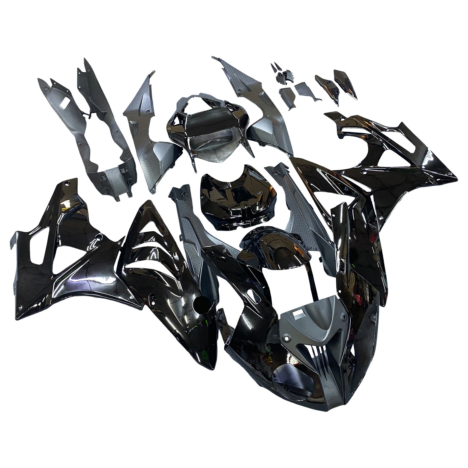 2009-2014 BMW S1000RR Bodywork Fairing ABS Injeção moldagem 3# genérico