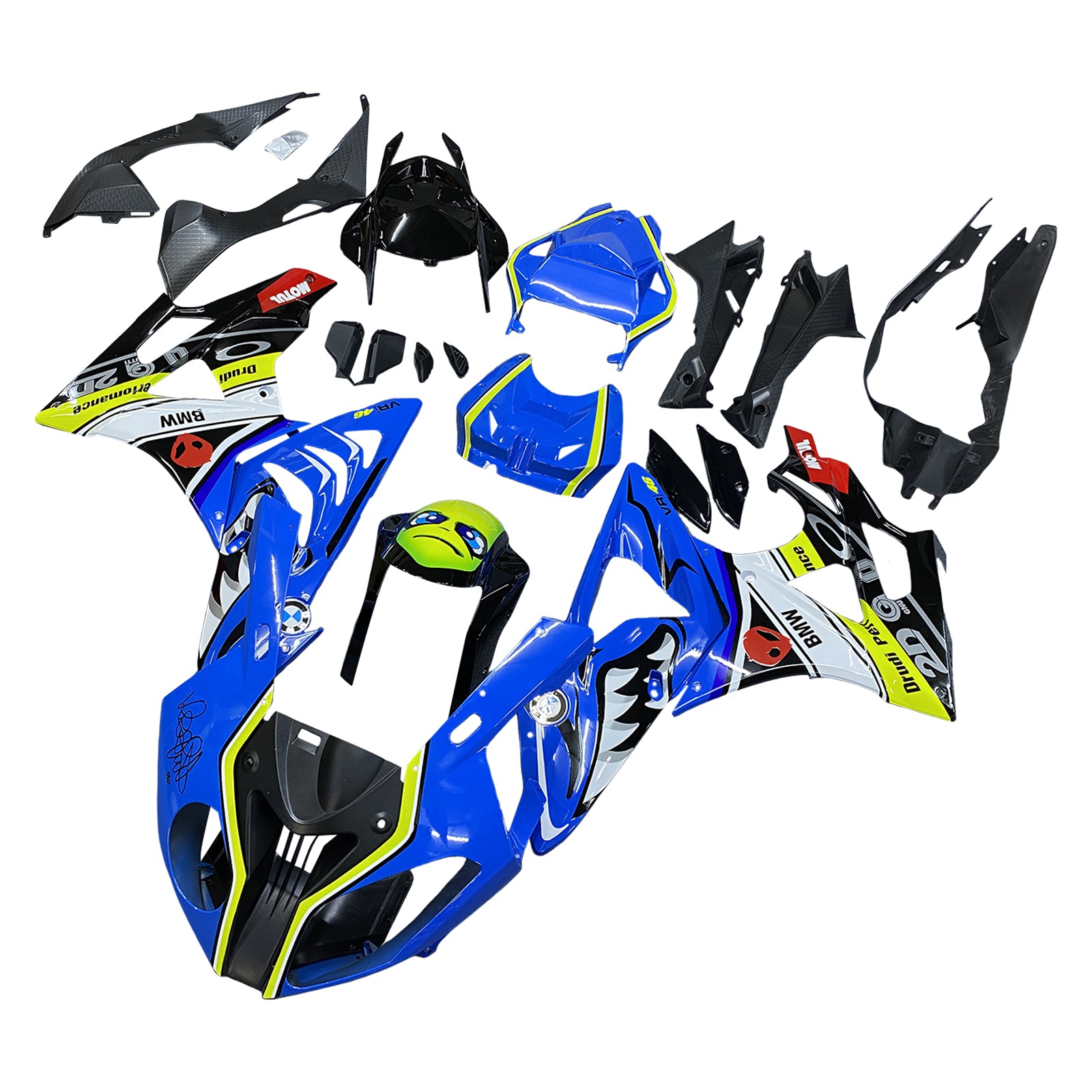 2009-2014 BMW S1000RR Fairing Kit Bodywork Plastic ABS