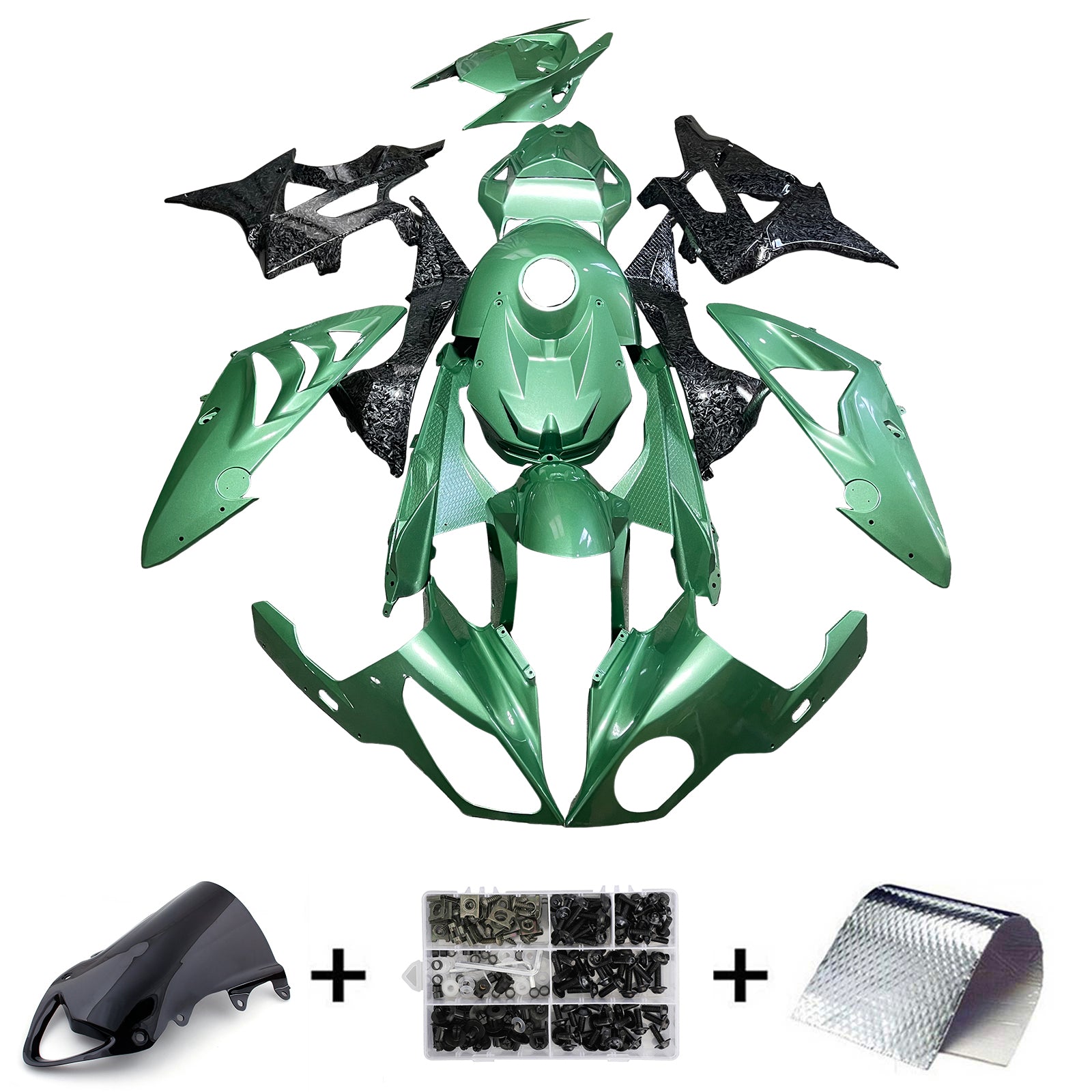 2009-2014 BMW S1000RR Injection Fairing Kit Bodywork Plastic ABS