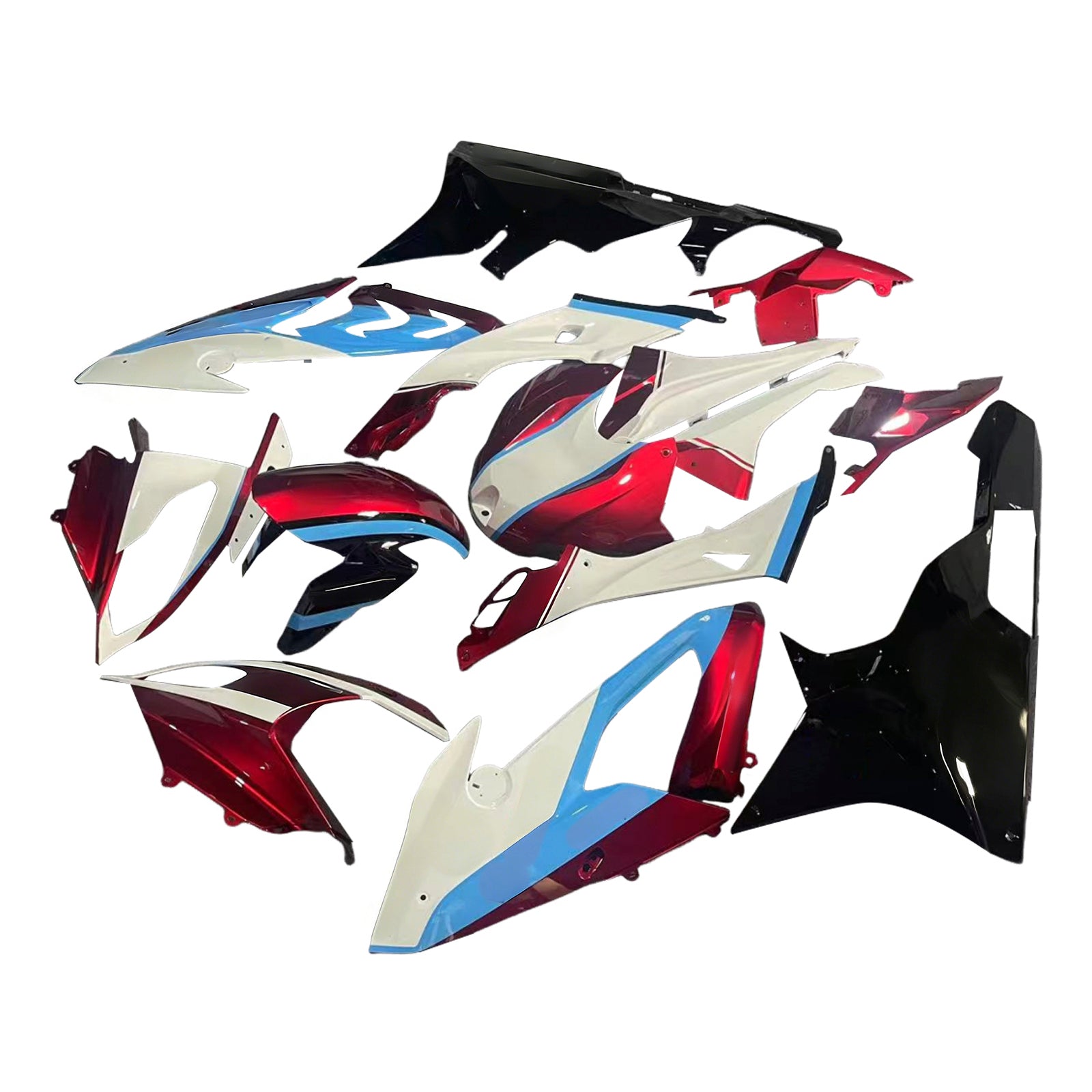 2015-2016 BMW S1000RR Kit Carénage Carrosserie Plastique ABS