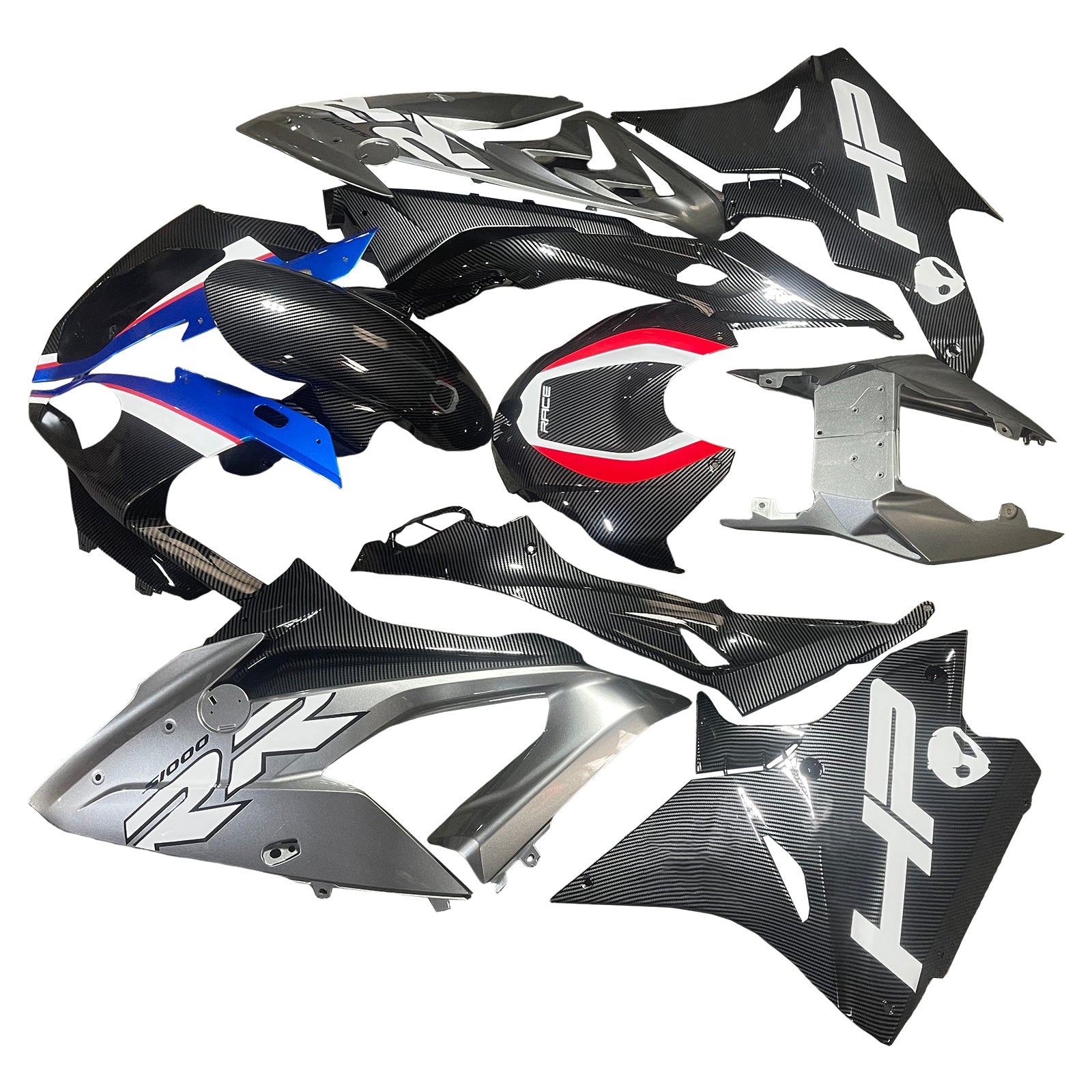 2017-2018 BMW S1000RR Injection Fairing Kit Bodywork Plastic ABS