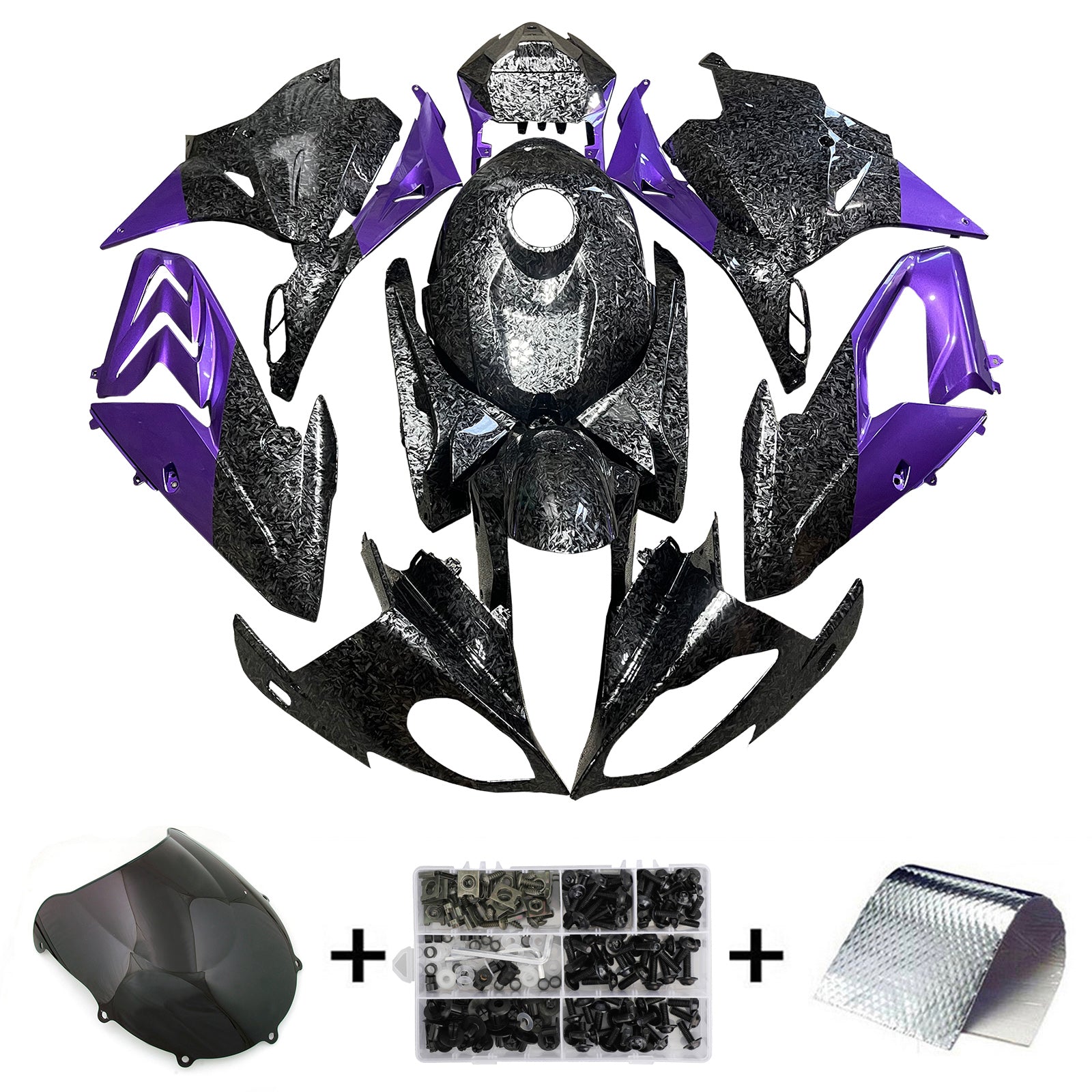 2017-2018 BMW S1000RR Injection Fairing Kit Bodywork Plastic ABS