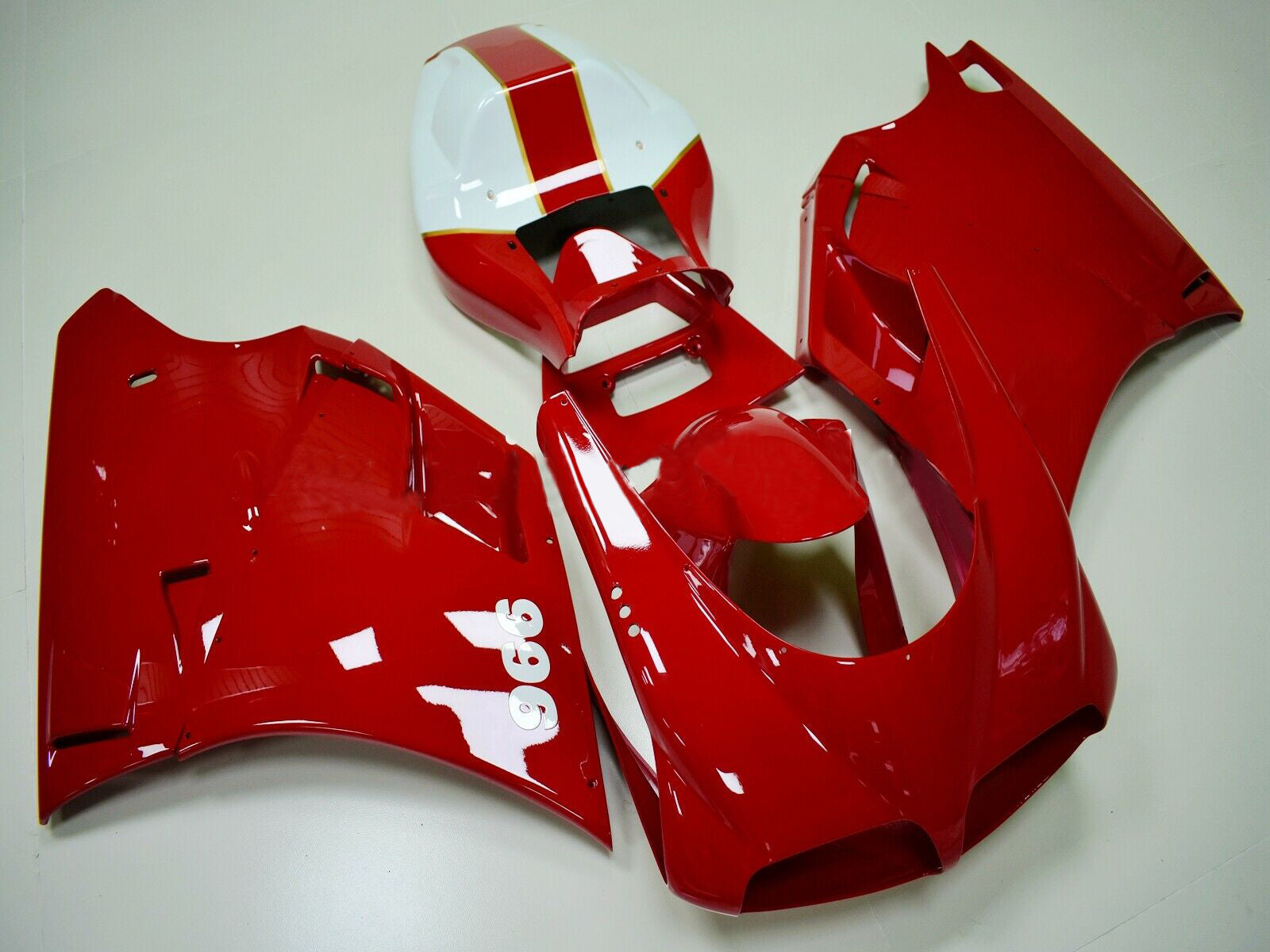 1996-2002 Ducati 996 748 916 998 Fairing Kit Bodywork ABS #103
