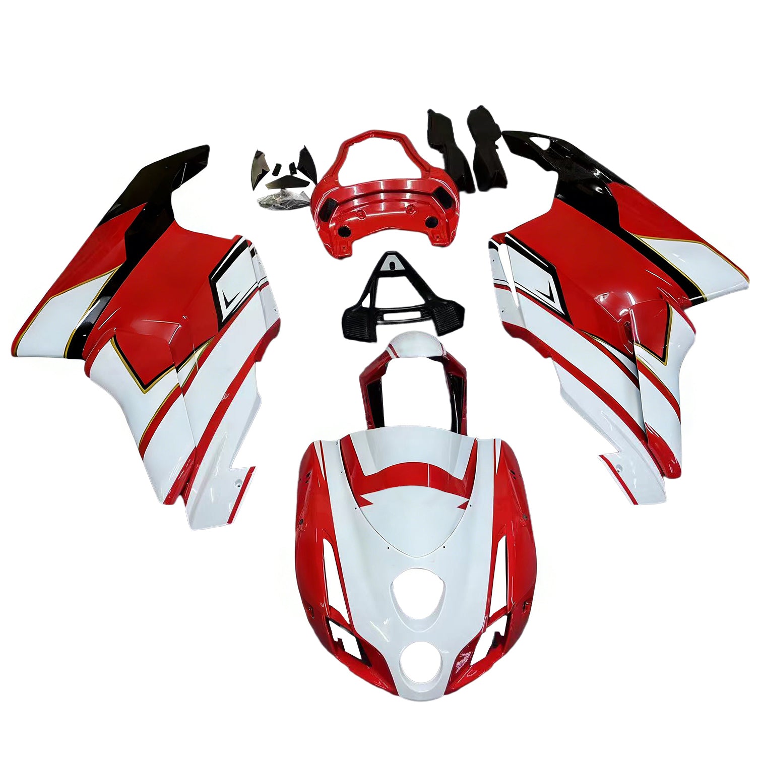 2003-2004 Ducati 999 749 Kit de carenado Carrocería ABS