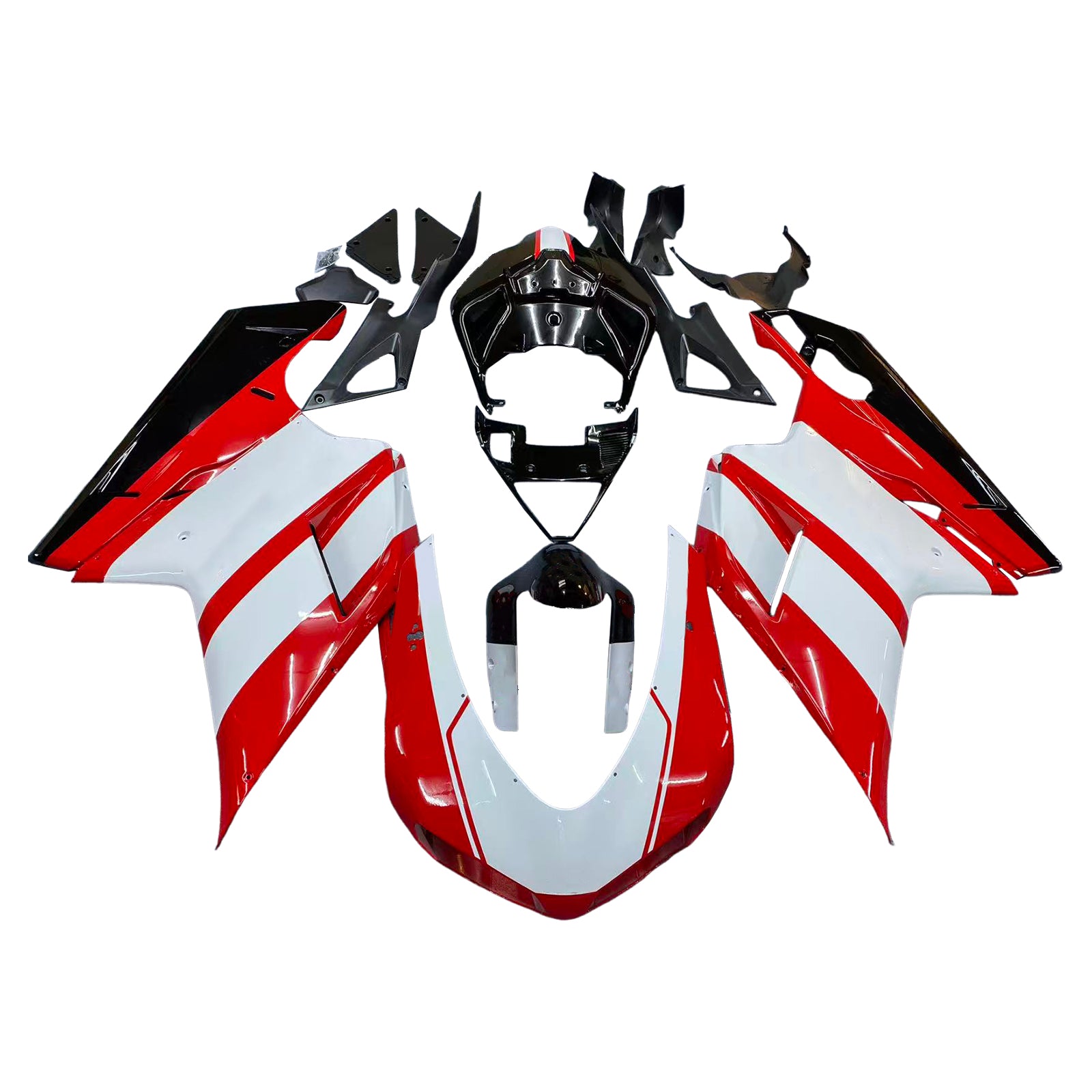 2007-2011 Ducati 1098 1198 848 Fairing Kit Bodywork ABS