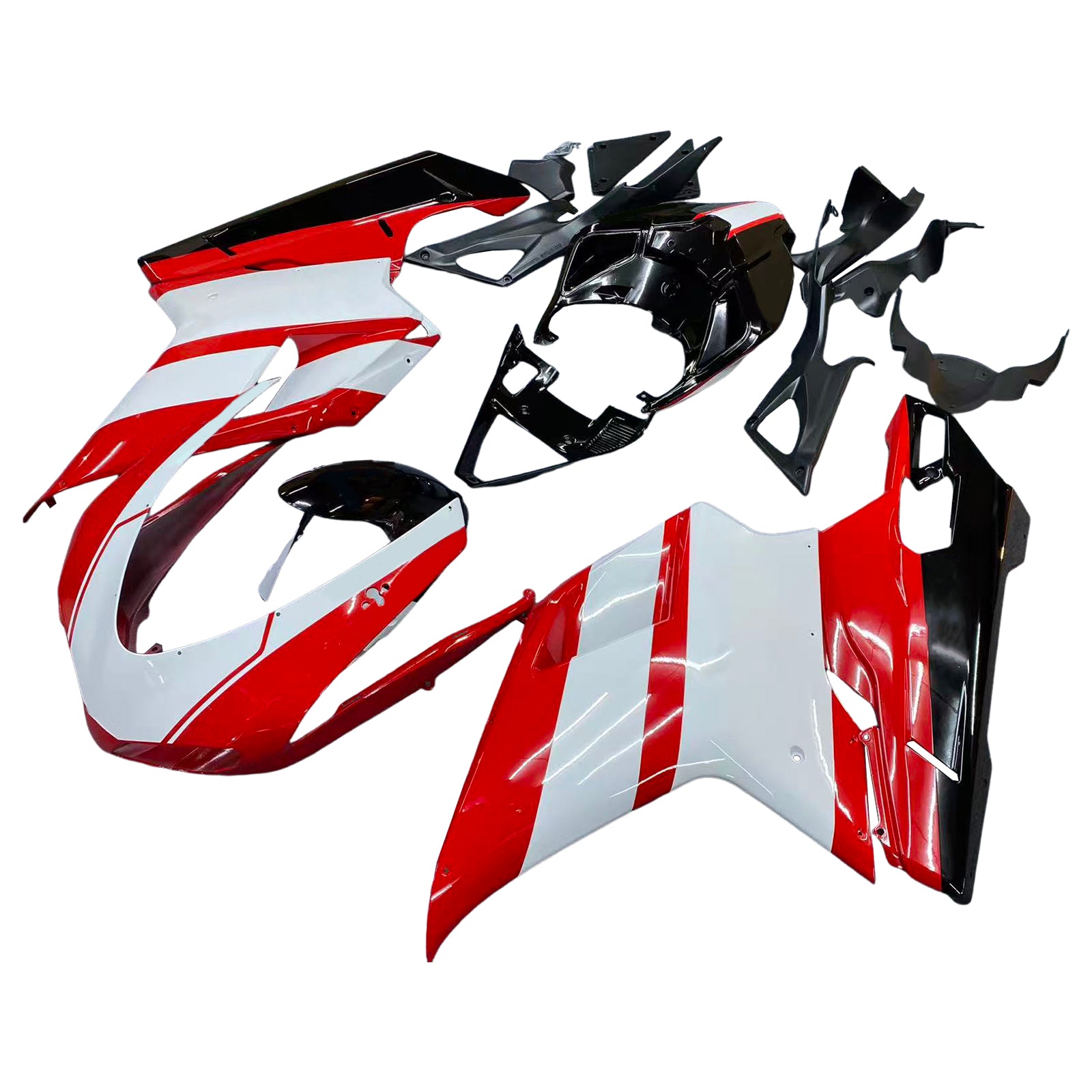 2007-2011 Ducati 1098 1198 848 Fairing Kit Bodywork ABS