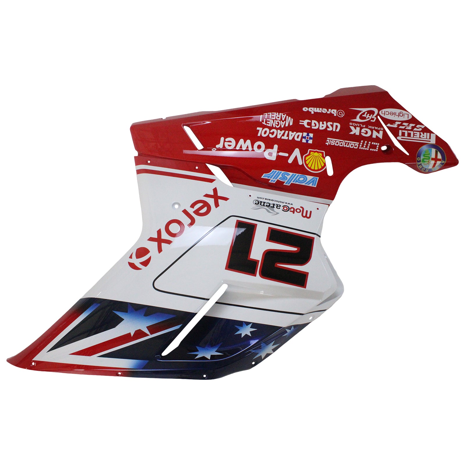 2007-2011 Ducati 1098 1198 848 Kit de carénage carrosserie ABS