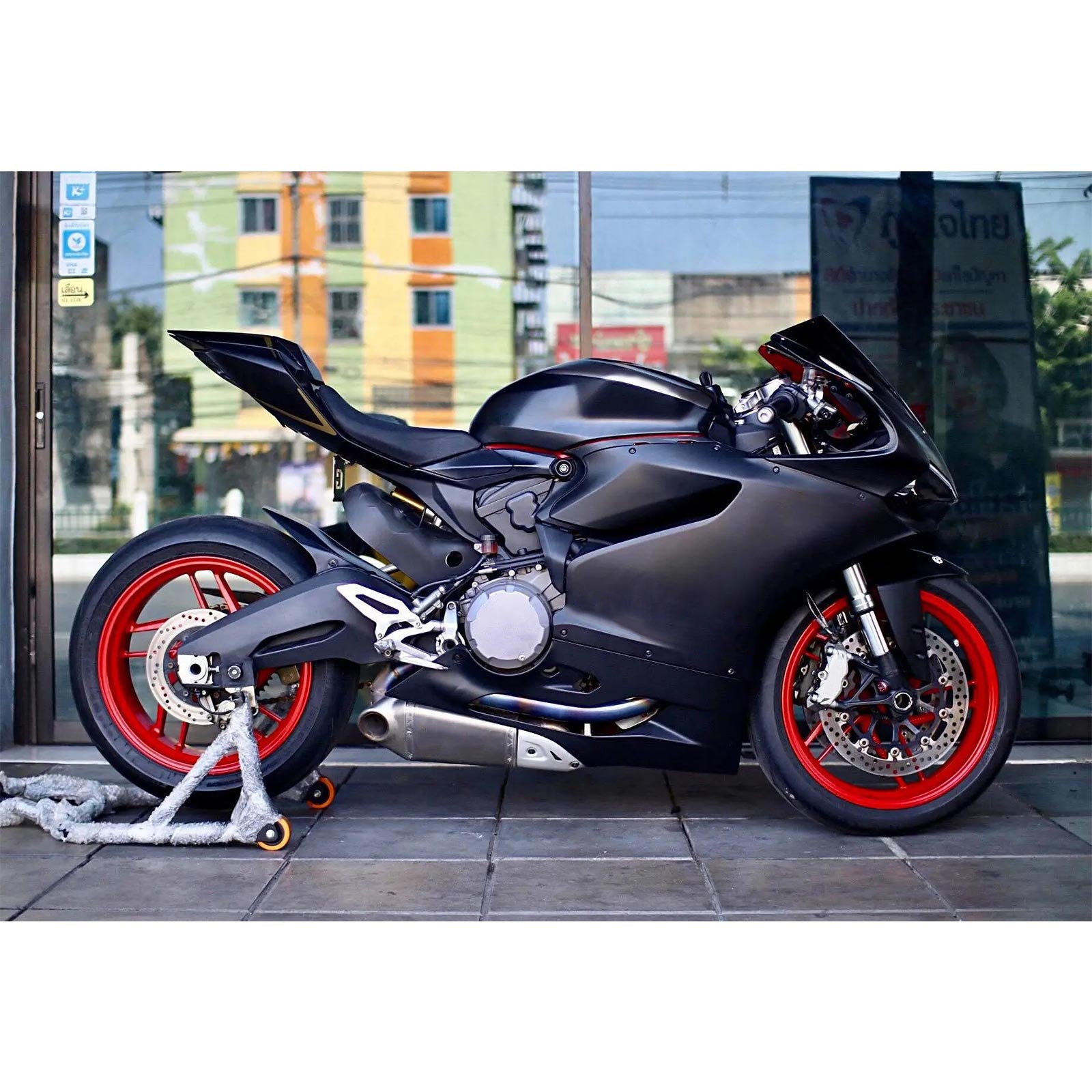 2012-2015 Ducati 1199 899 Injektionsmässa Kit Bodywork Plastic ABS#109