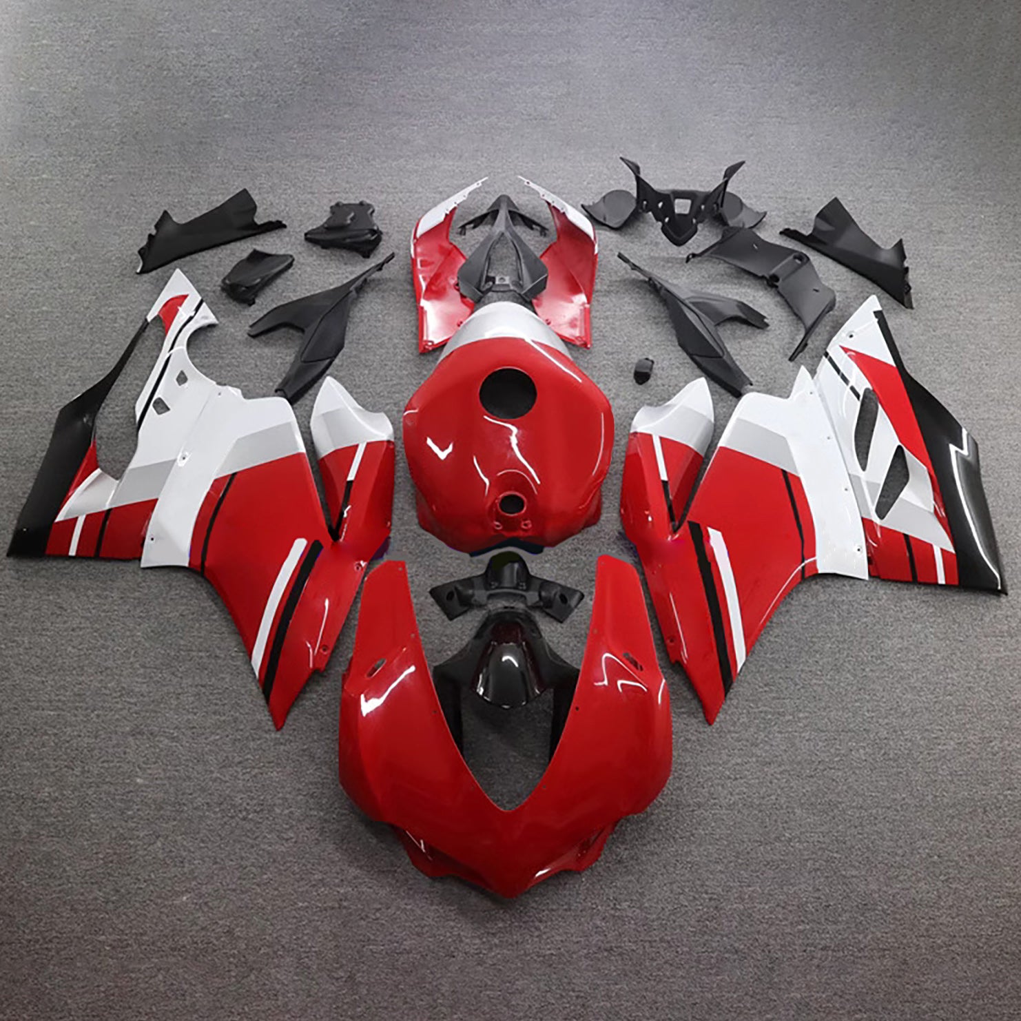 2015-2020 Ducati 1299 Injection Fairing Kit Karosseri Plast ABS