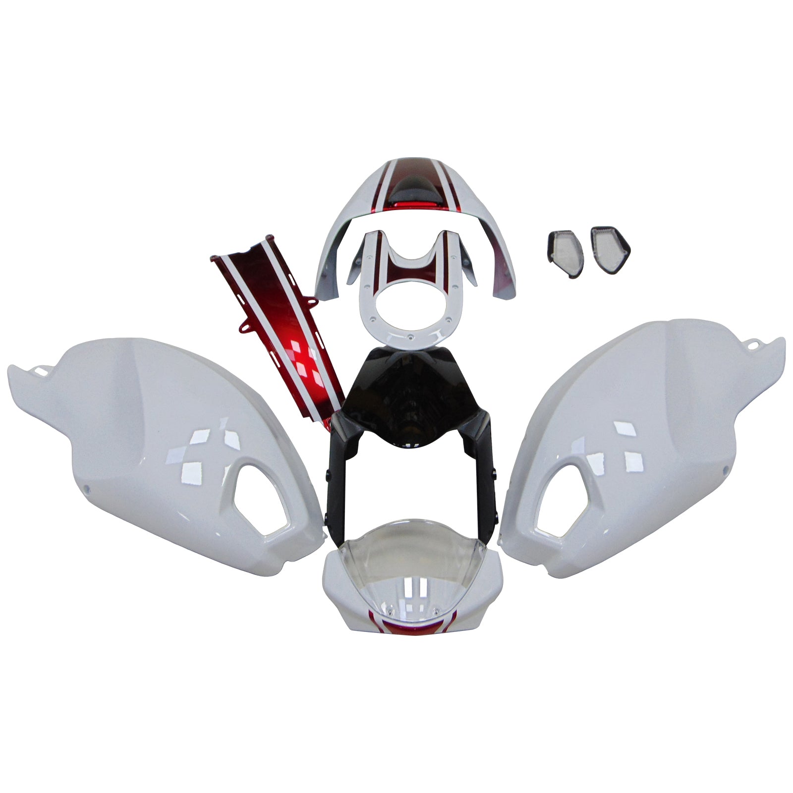 Alle jaren Ducati Monster 696 796 1100 S EVO kuipkit carrosserie