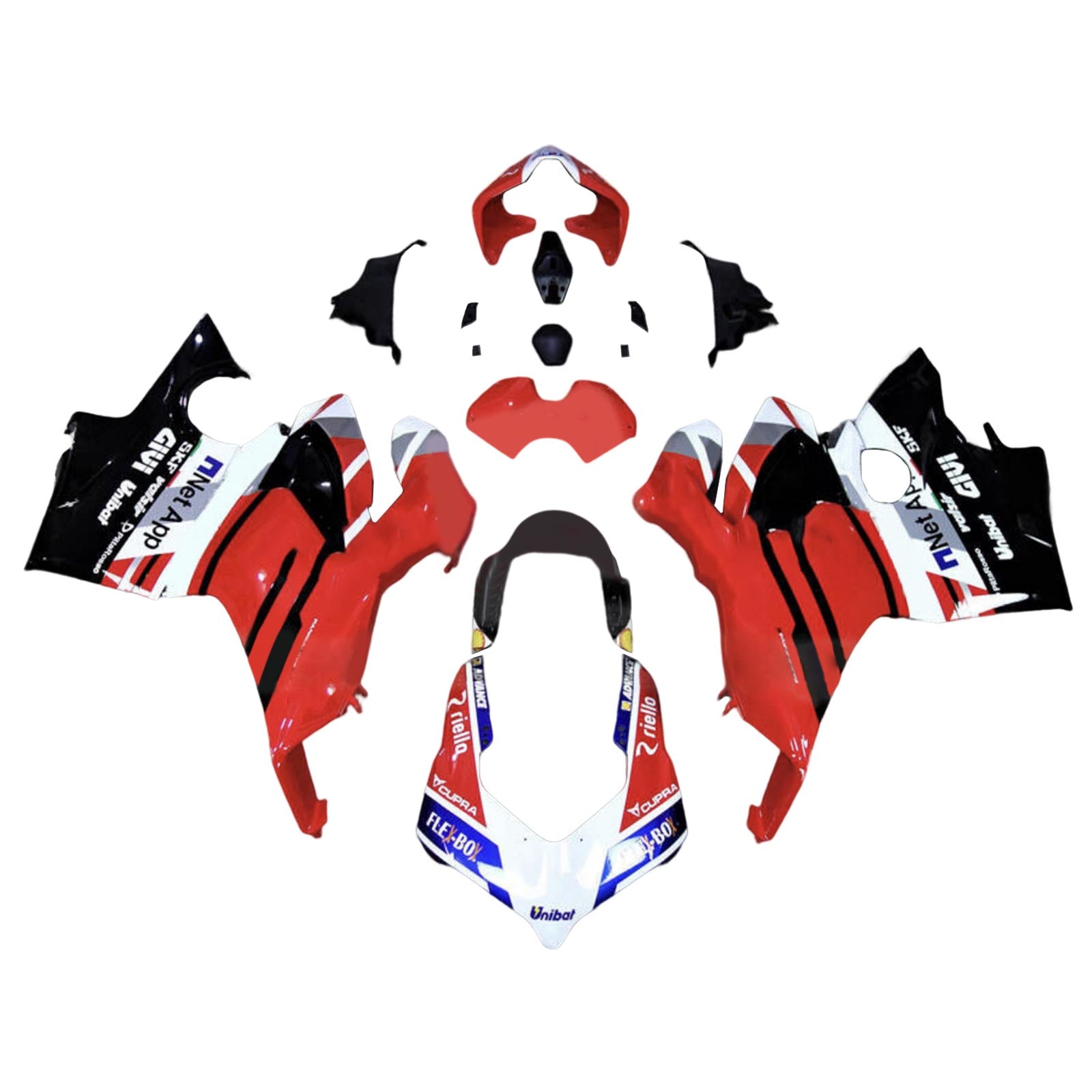 2018-2019 Ducati Panigale V4 V4S V4SP Fairing Kit karosseri
