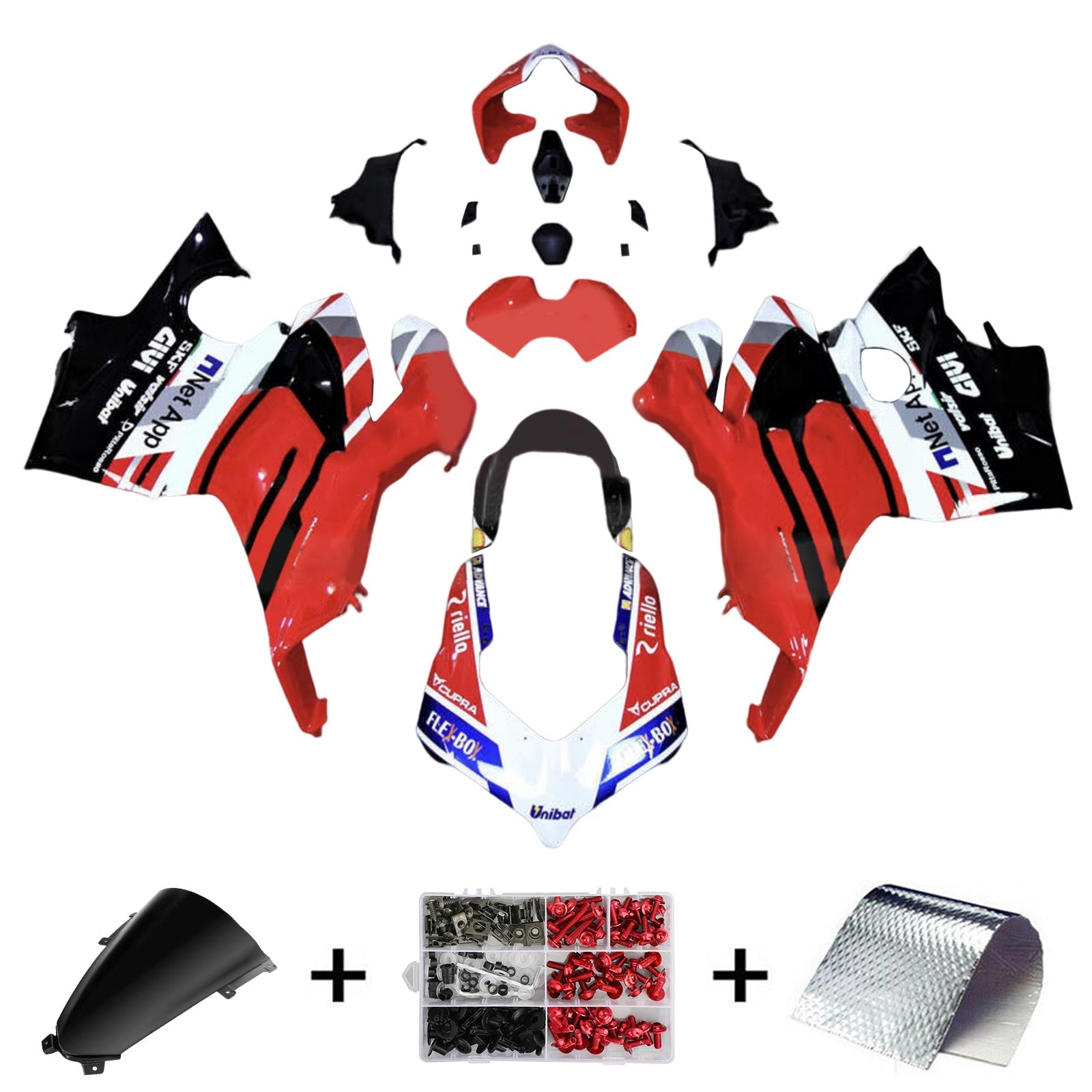 2018-2019 Ducati Panigale V4 V4S V4SP Fairing Kit karosseri