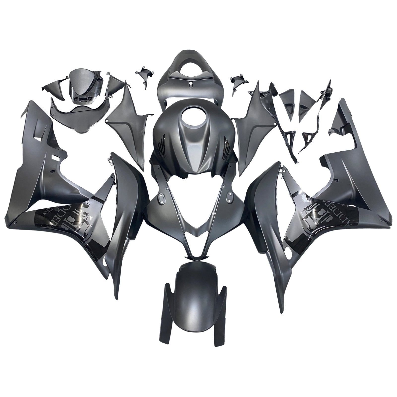 Para CBR600RR 2007-2008 Feita de carroceria preta ABS PLATICS MOLDADO DE PLÁSICOS DE HOT LEND GENERIC