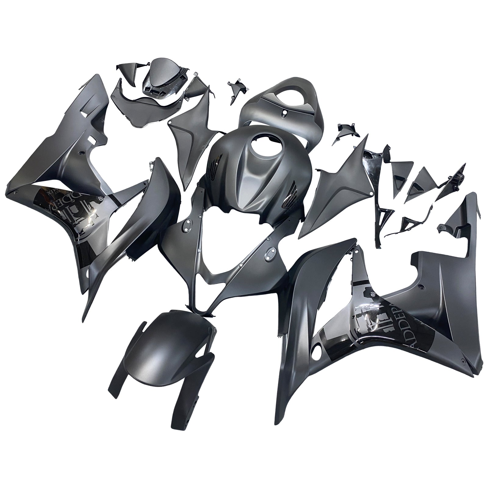 Para CBR600RR 2007-2008 Feita de carroceria preta ABS PLATICS MOLDADO DE PLÁSICOS DE HOT LEND GENERIC